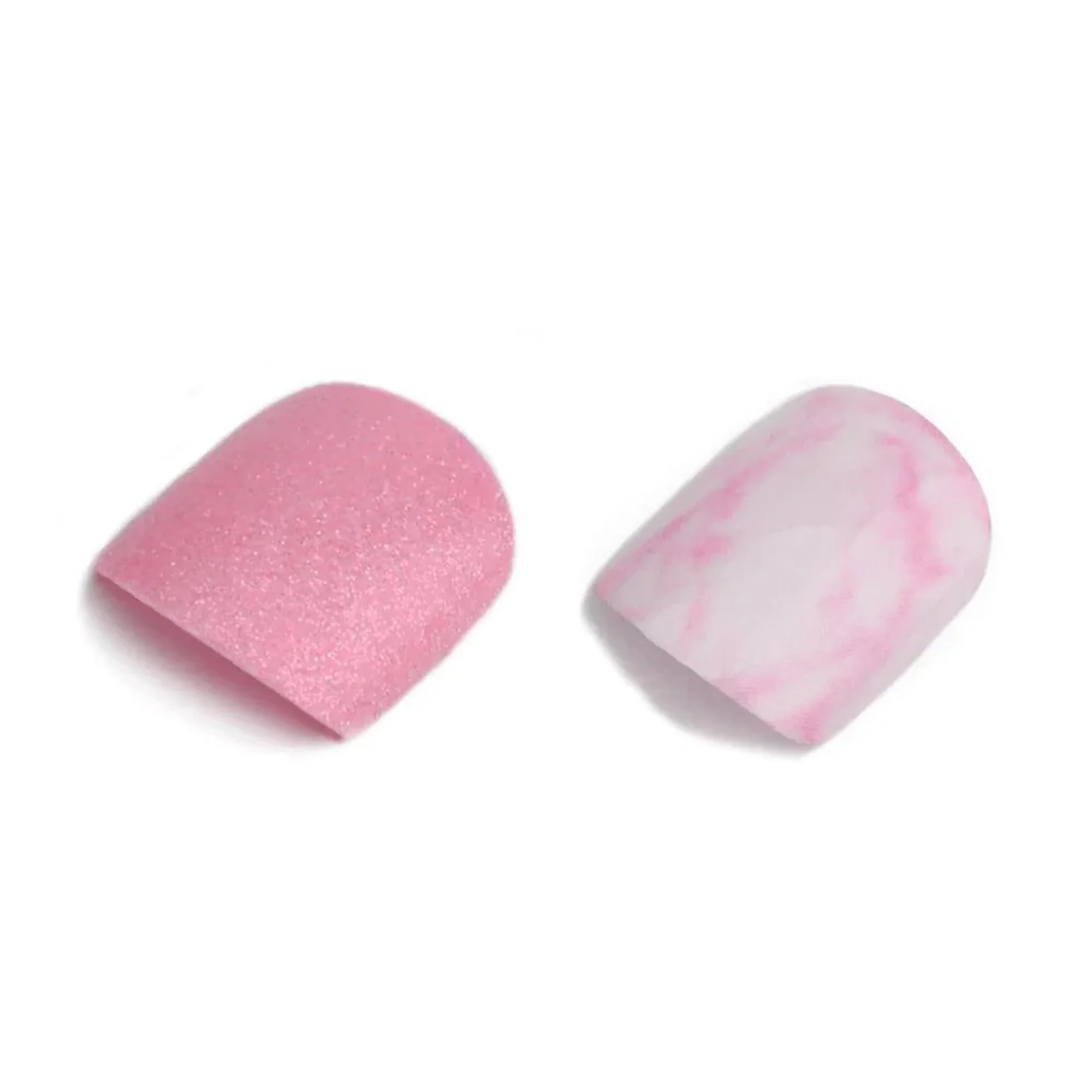 Cloudshine Lip Gloss & Stick On Nails- Pink Marble Combo For Preteens, By Princess By RENEE - Image 4