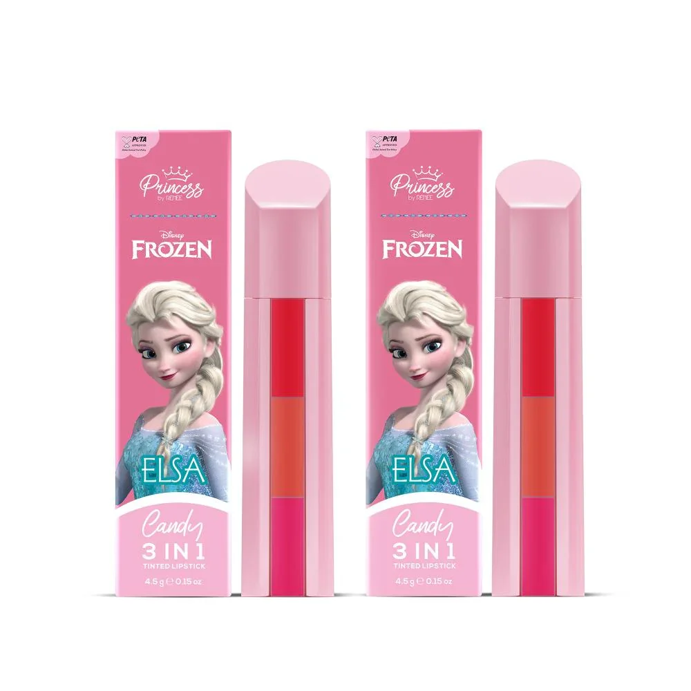 Candy 3-In-1 Tinted Lipstick - Disney Frozen Princess By RENEE, 4.5g - Image 8