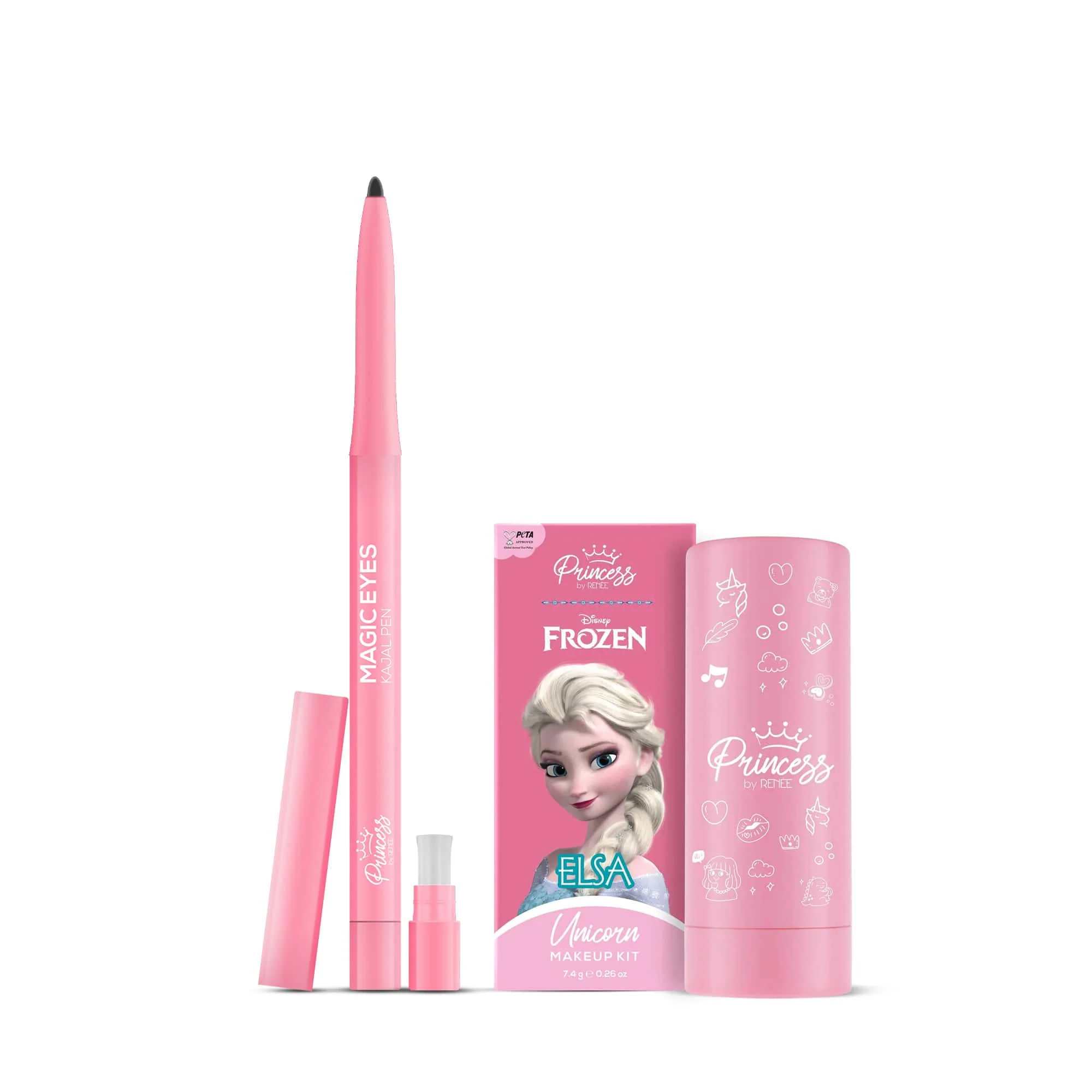 Magic Eyes Kajal Pen For Preteens, Safe & 100% Naturally Derived Ingredients, Ophthalmologically Tested by Princess by RENEE , 0.35 g - Image 16