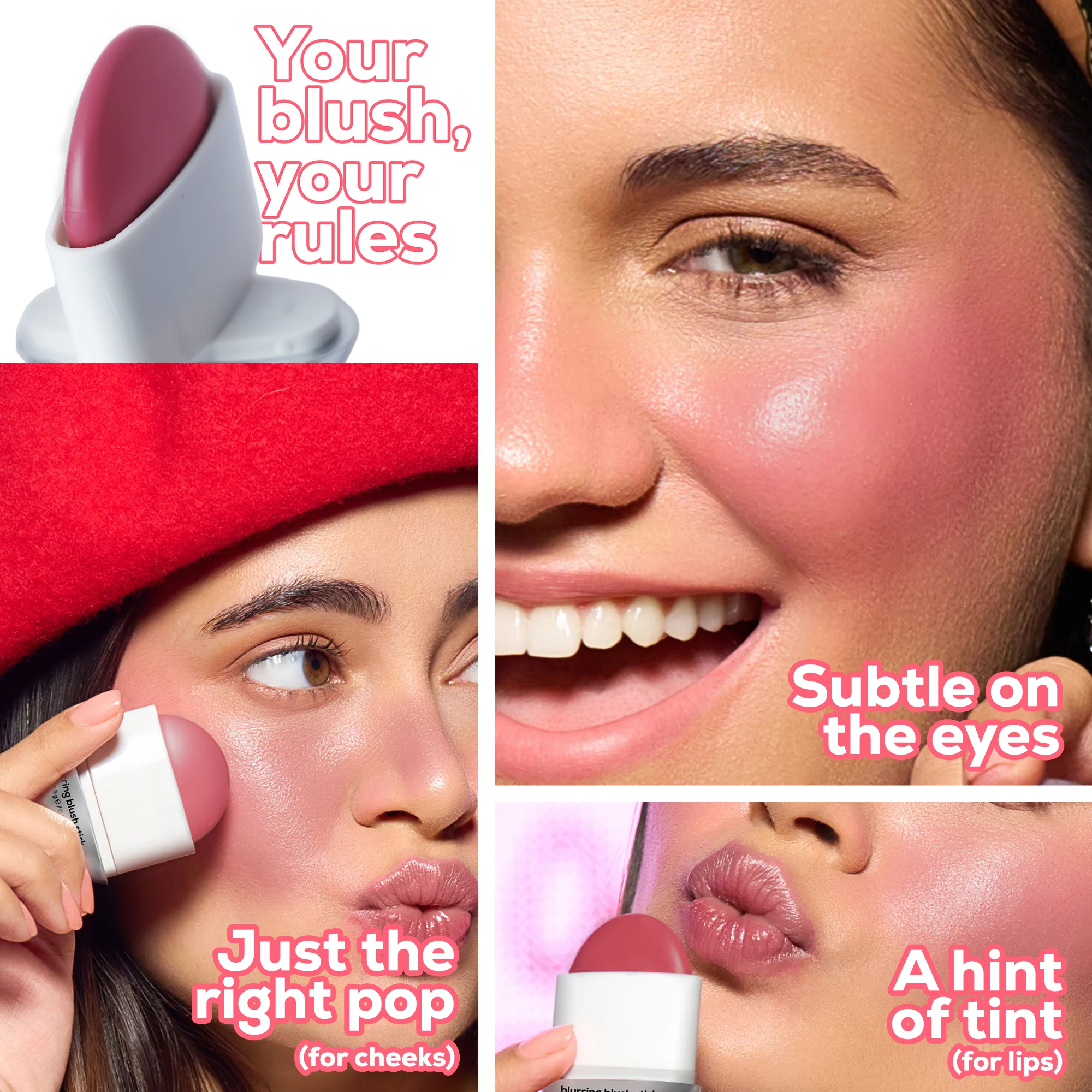 RENEE Blushie Blurring Blush Stick, 6.5 g - Image 5