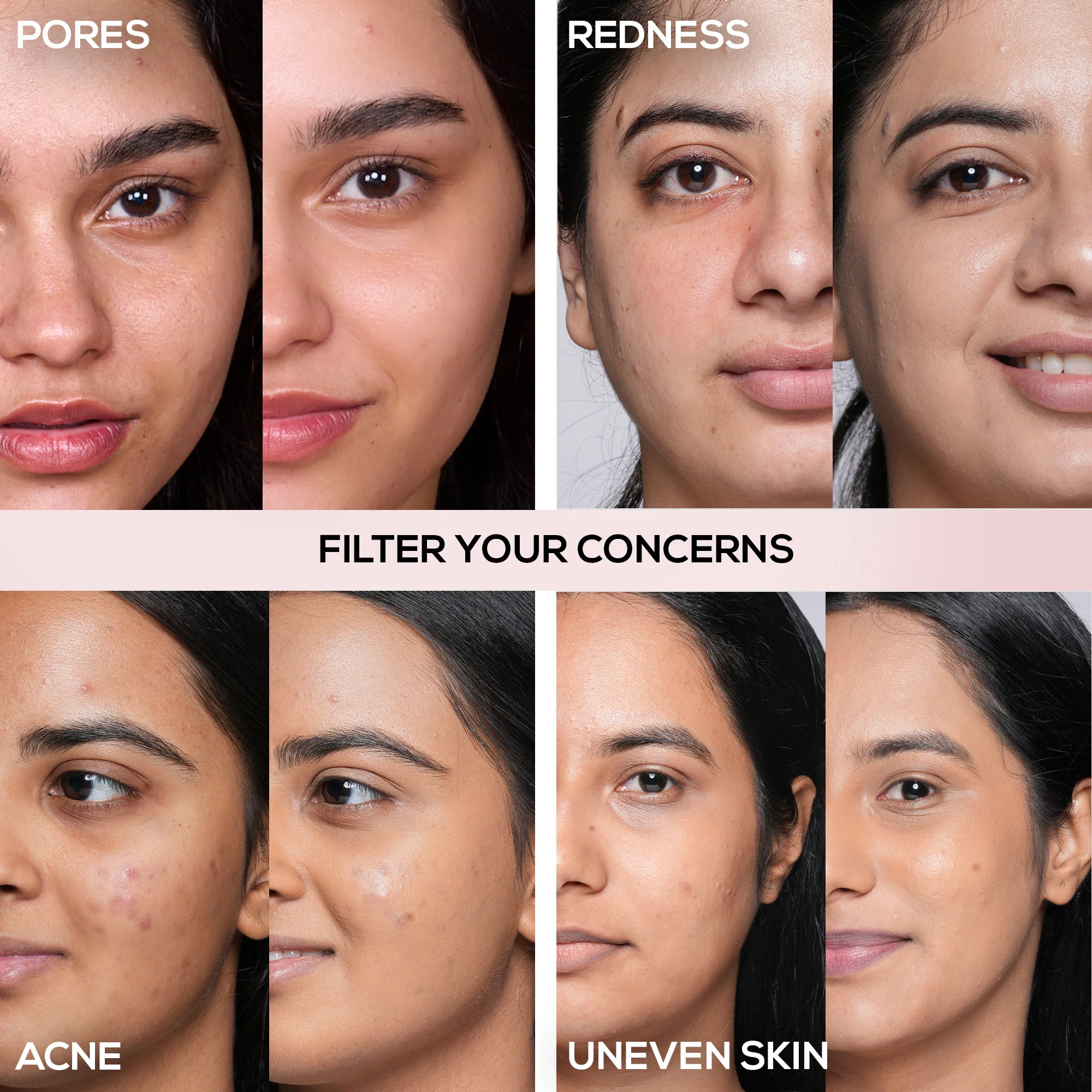 RENEE Bollywood Filter Pore Minimising Blurring Liquid Foundation With Matte Finish & Full Coverage, 30 ml - Image 37