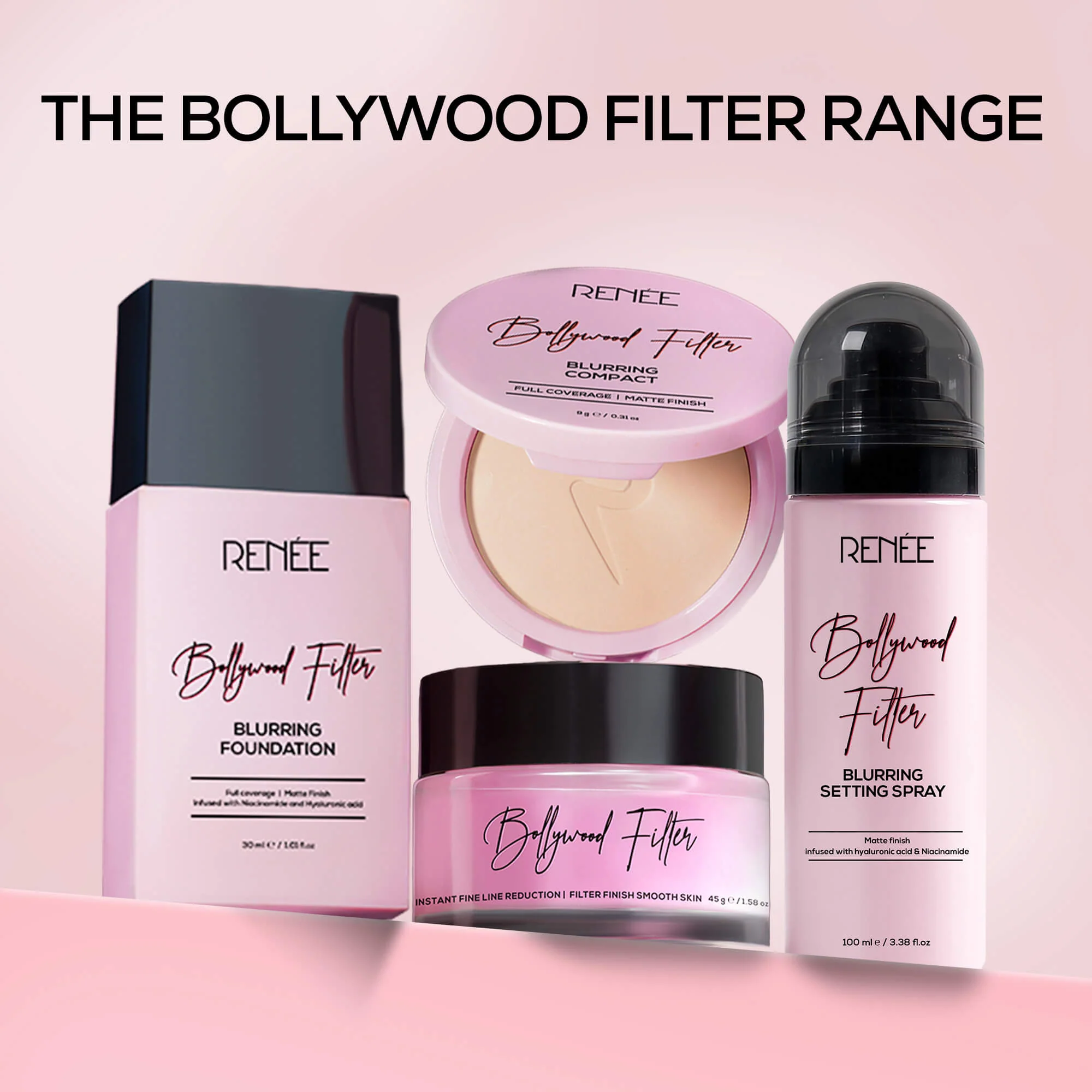 RENEE Bollywood Filter Blurring Setting Spray For Face With Matte Finish, 100ml - Image 7