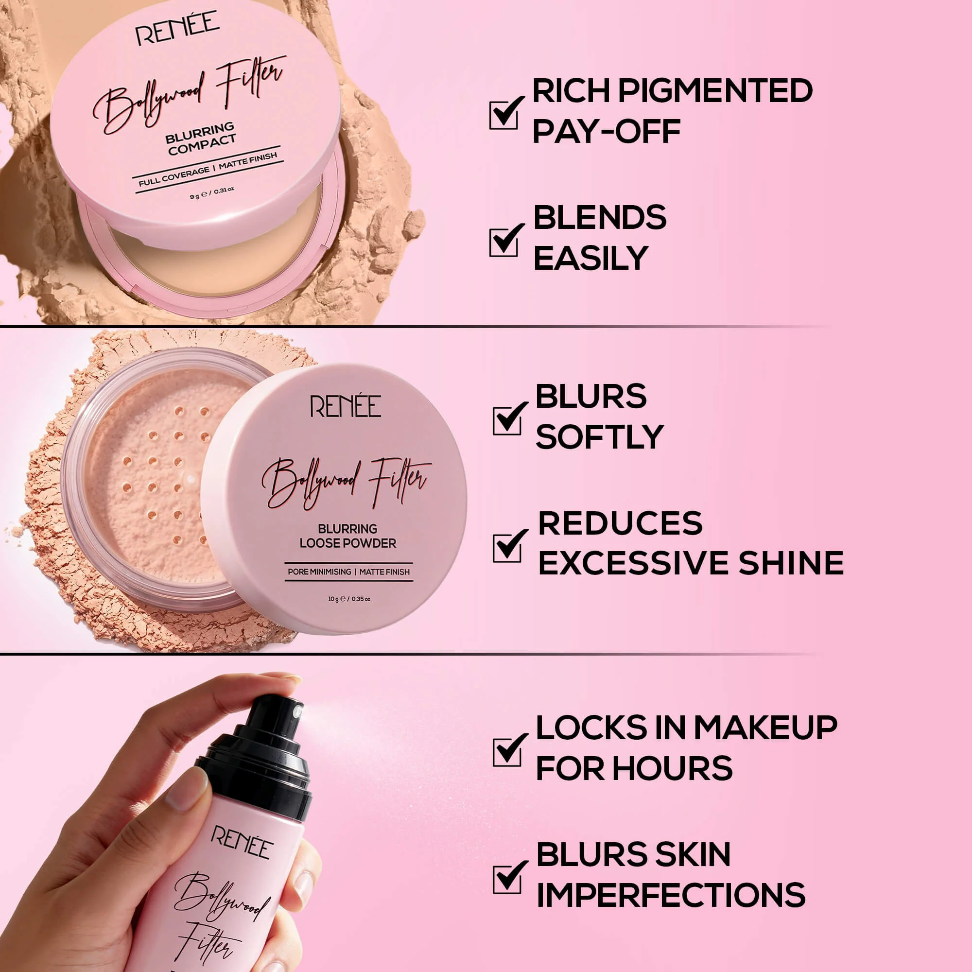 RENEE Bollywood Filter Ultimate Glam Kit - Image 3