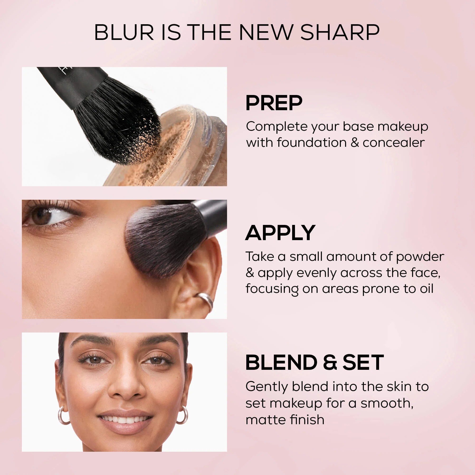 RENEE Bollywood Filter Pore Blurring Loose Powder For Face With Matte Finish - Image 26