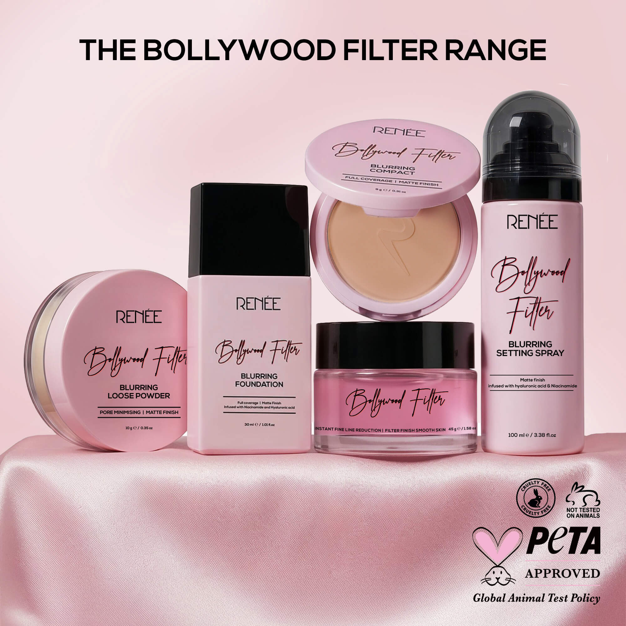 RENEE Bollywood Filter Pore Blurring Loose Powder For Face With Matte Finish - Image 27