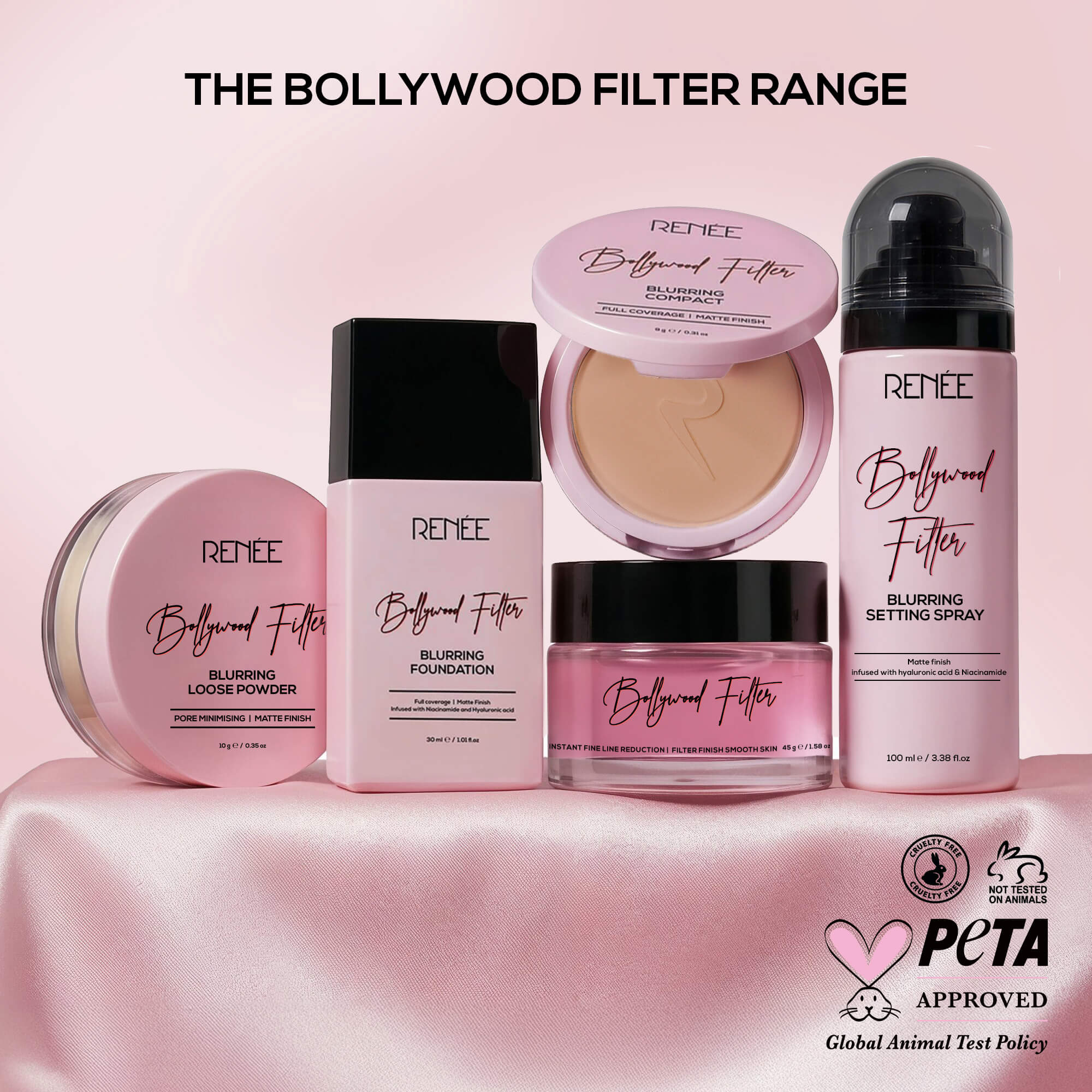 RENEE Bollywood Filter Pore Blurring Loose Powder For Face With Matte Finish - Image 9
