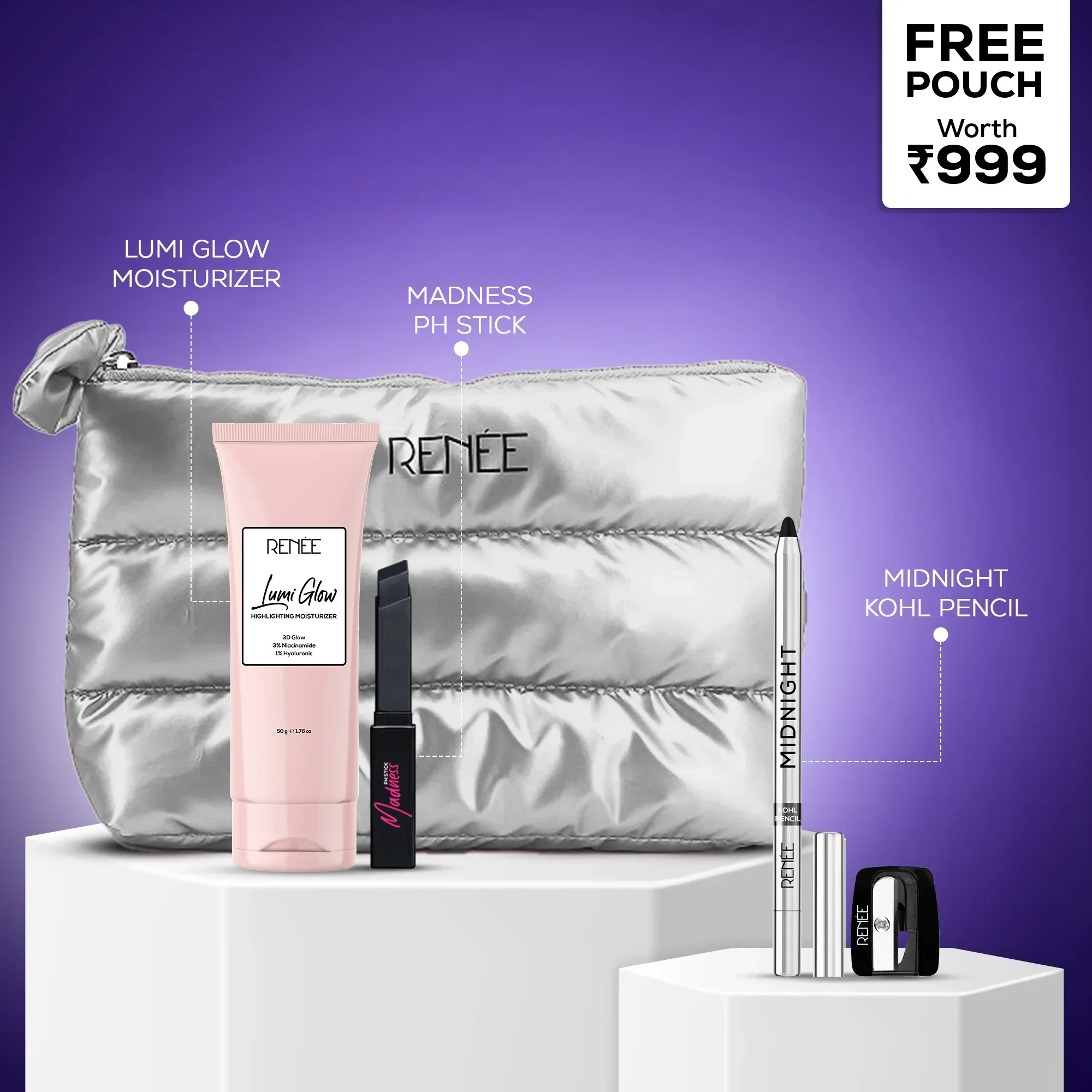 RENEE Boss-Lady Kit with FREE Pouch