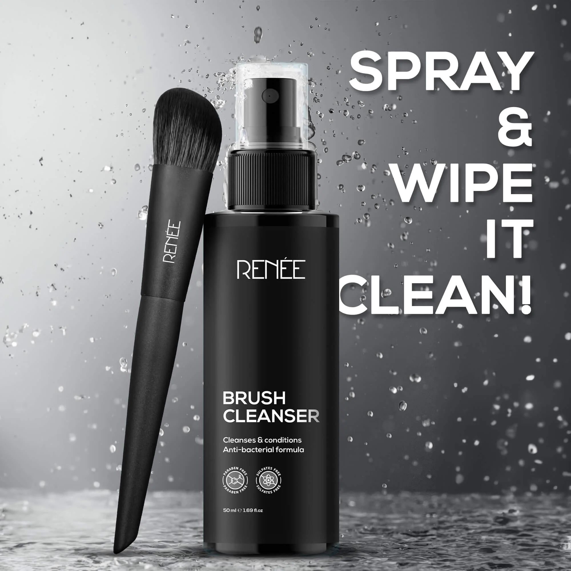 RENEE Brush Cleanser 50 ml - Image 4