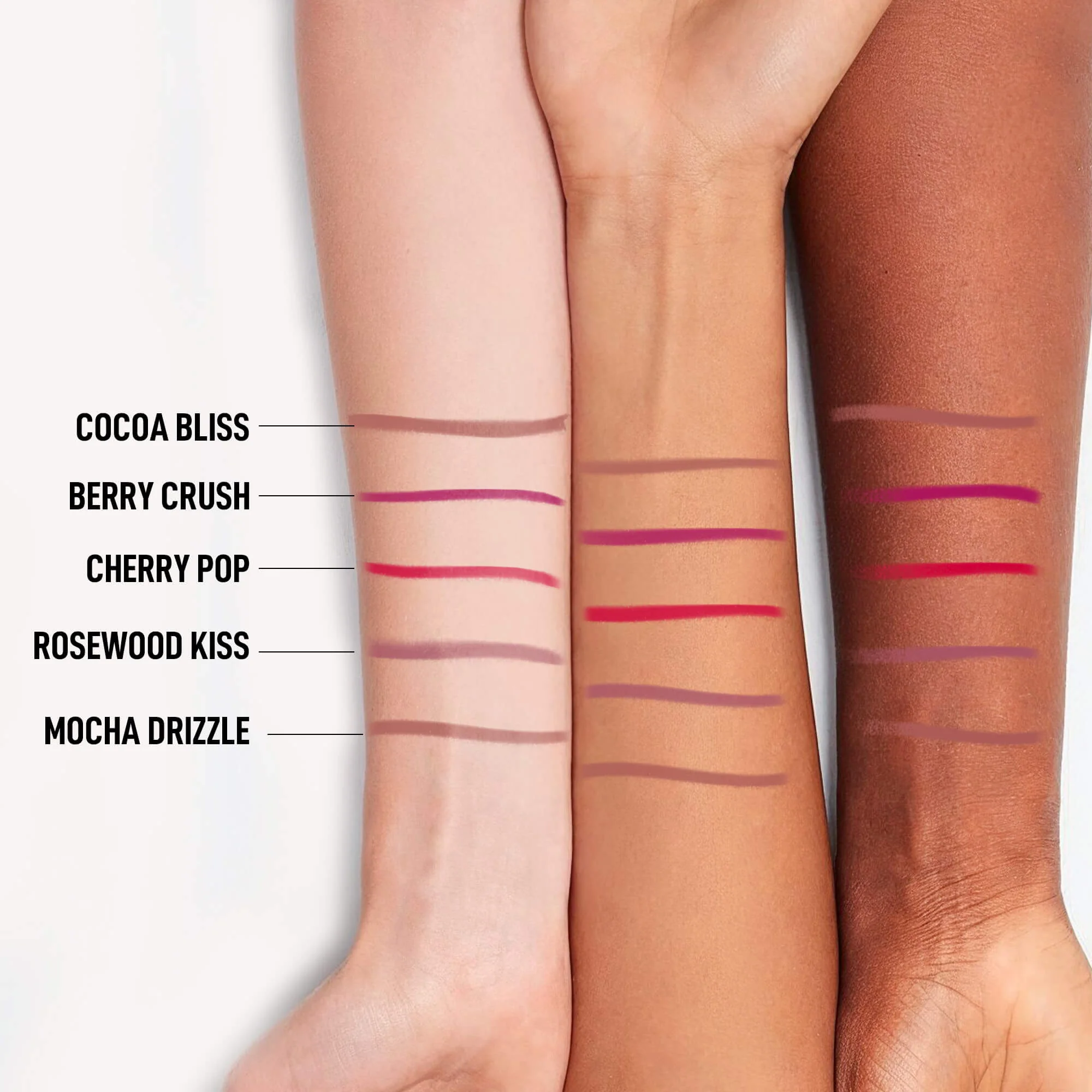 RENEE Curve Matte Lip Liner With Sharpener, 2.5g - Image 25