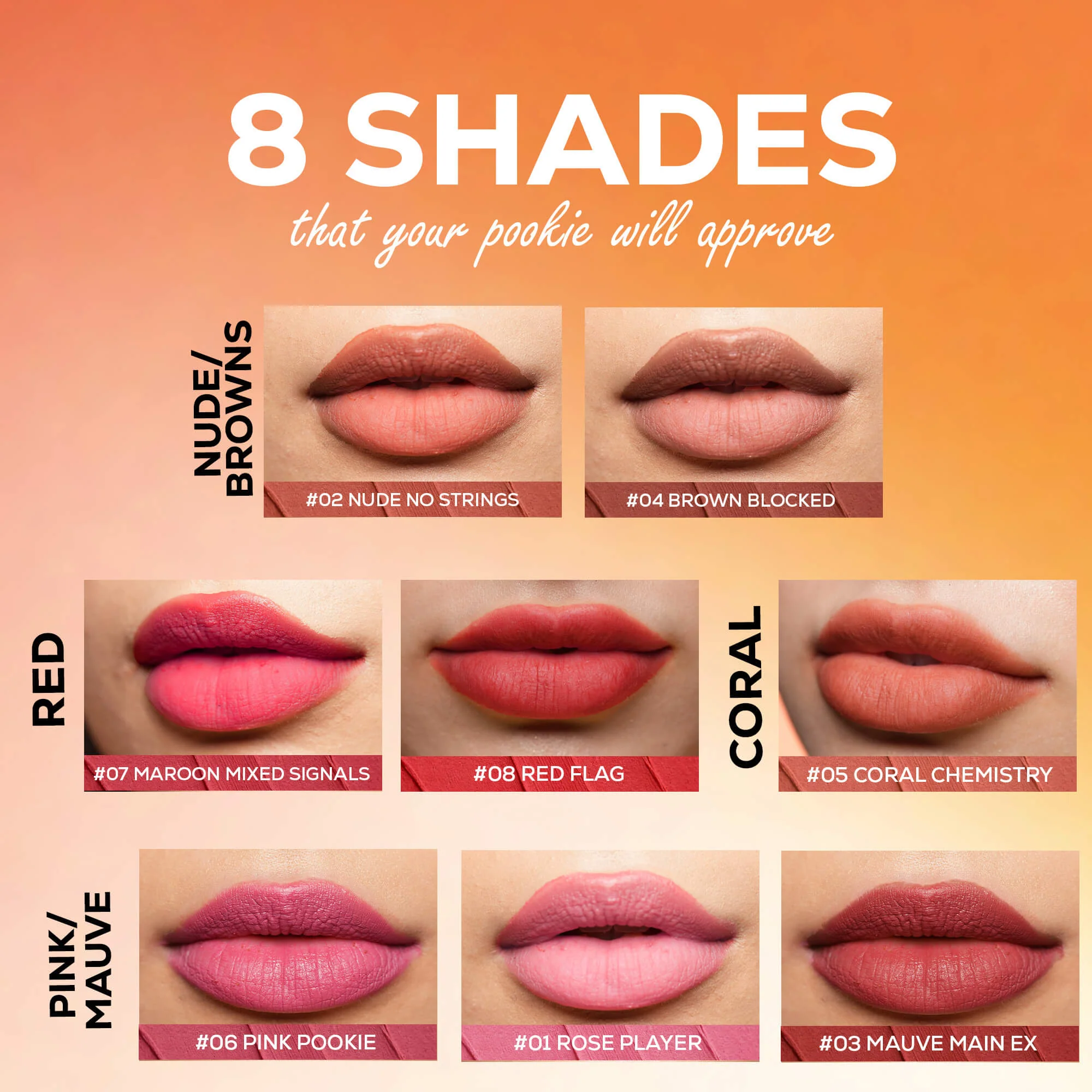 RENEE Delulu Blurring Matte Liquid Lipstick, 4ml - Image 21