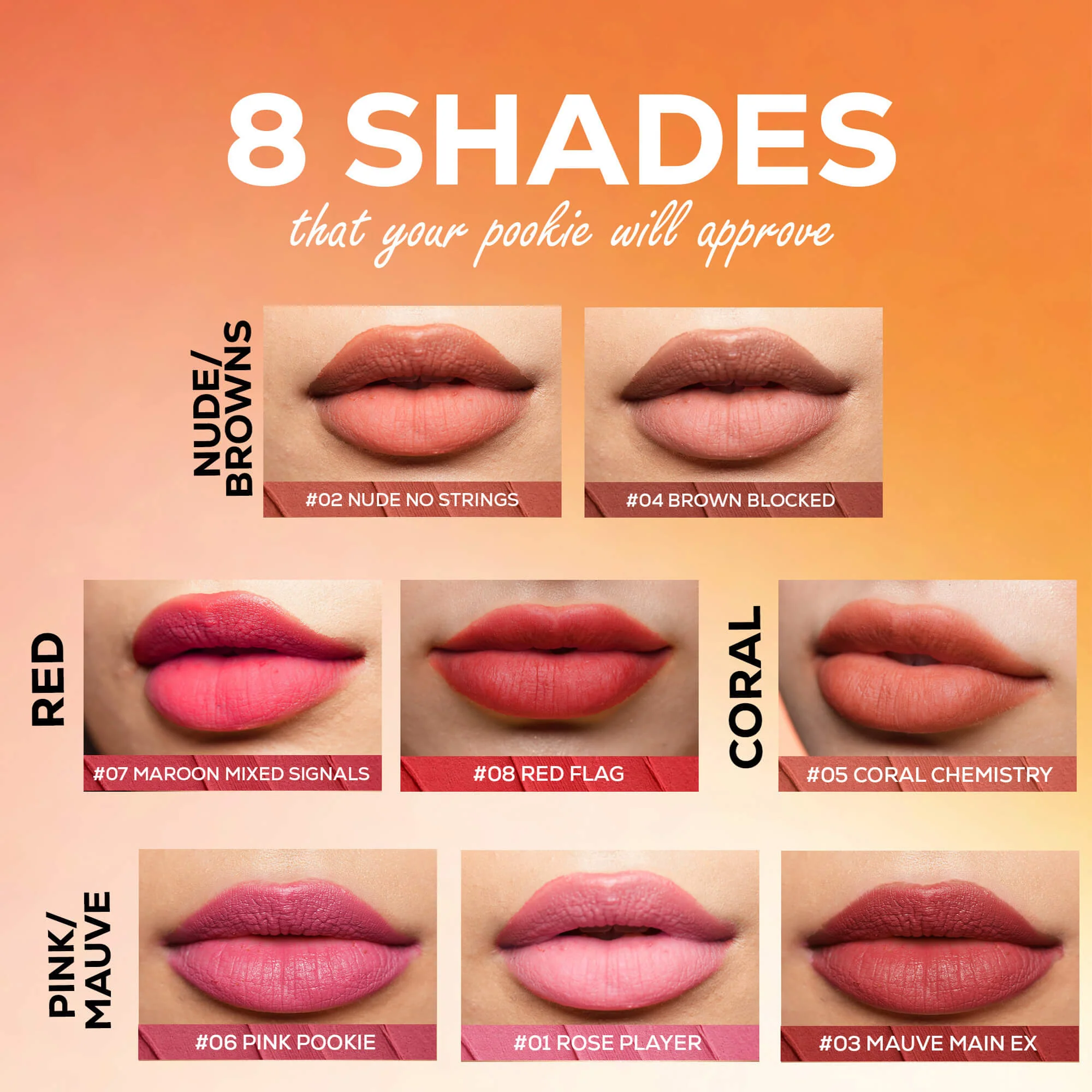 RENEE Delulu Blurring Matte Liquid Lipstick, 4ml - Image 56