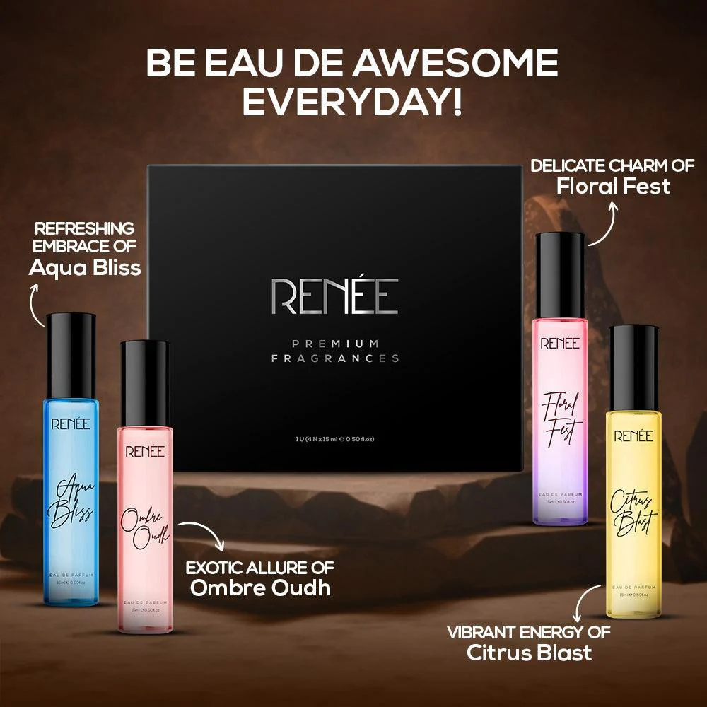 RENEE Eau De Parfum Pack of 4, 15ml each - Image 4
