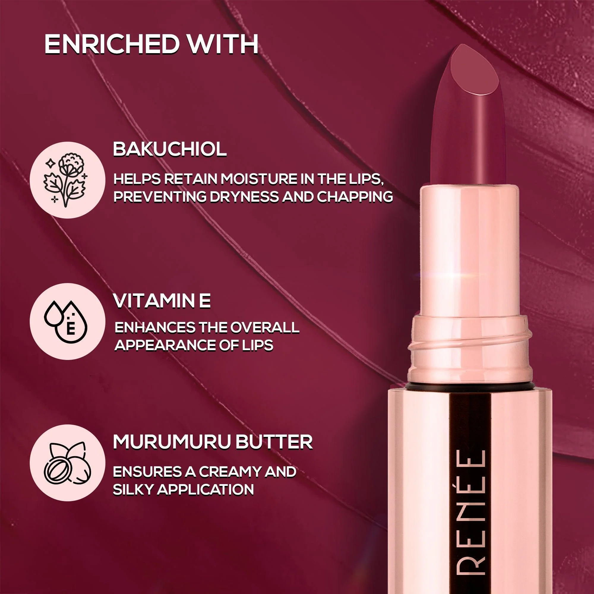RENEE Everstay Long Stay Matte Lipstick, 4.2 g - Image 10