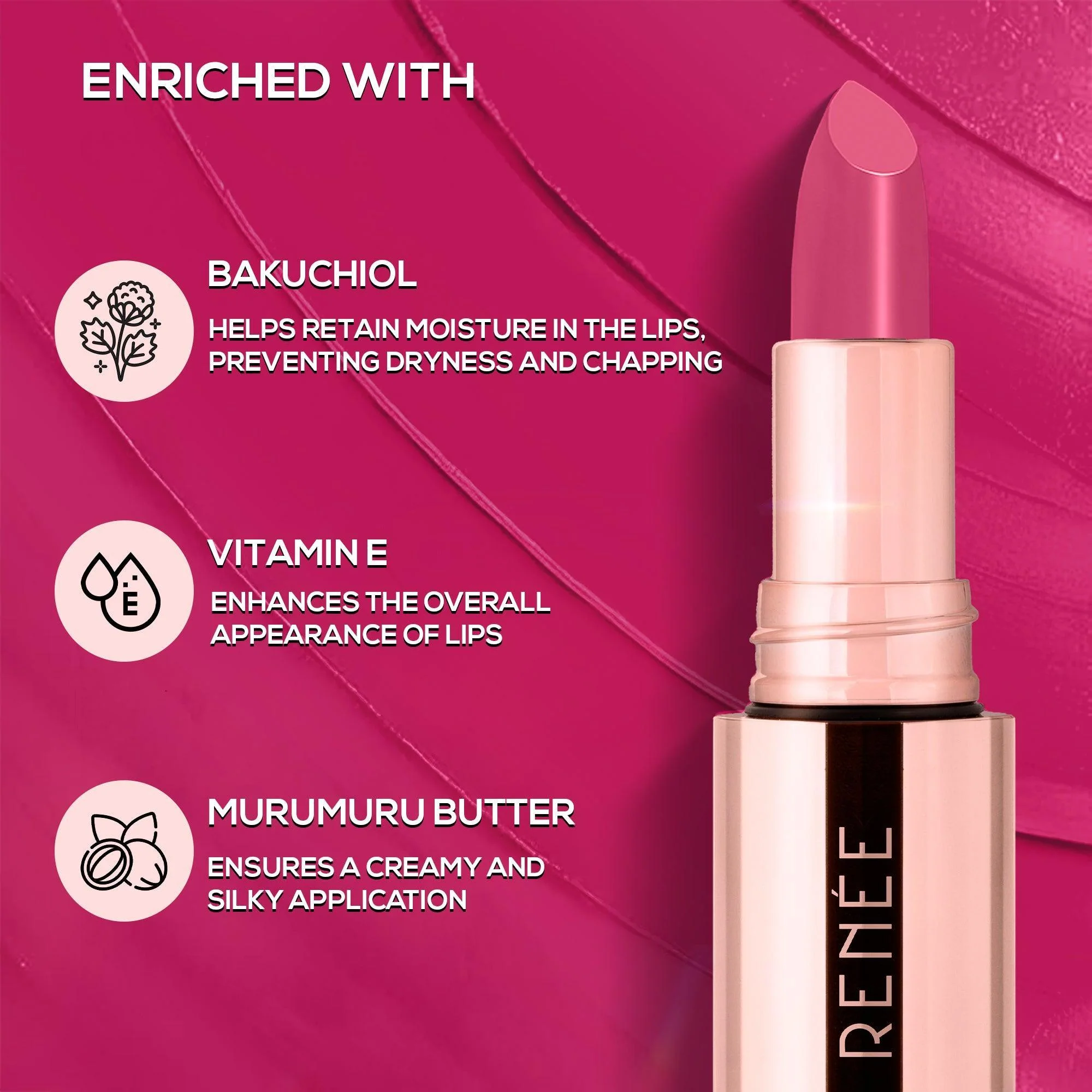RENEE Everstay Long Stay Matte Lipstick, 4.2 g - Image 24