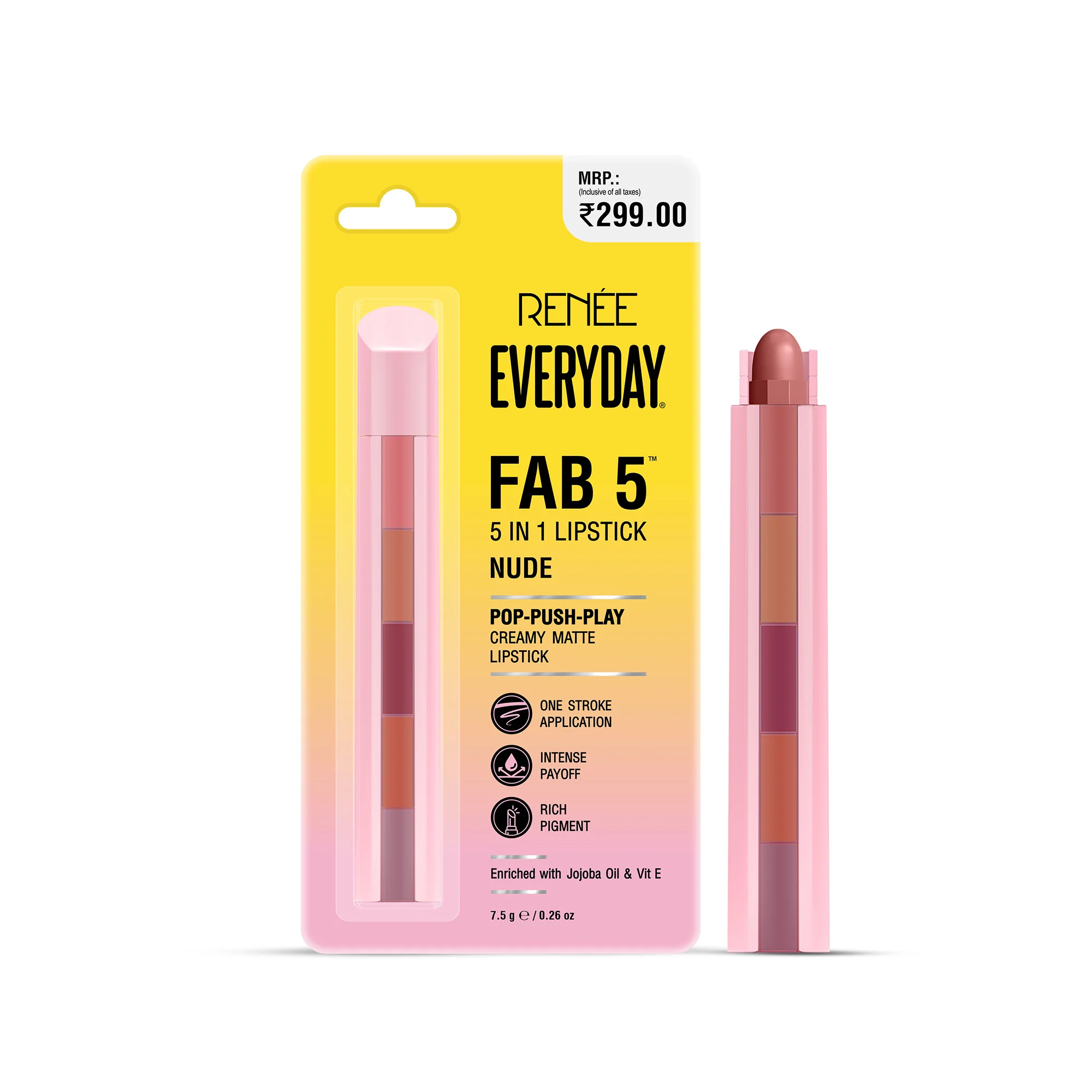 RENEE Everyday Fab 5 5-in-1 Matte Lipstick - Image 12