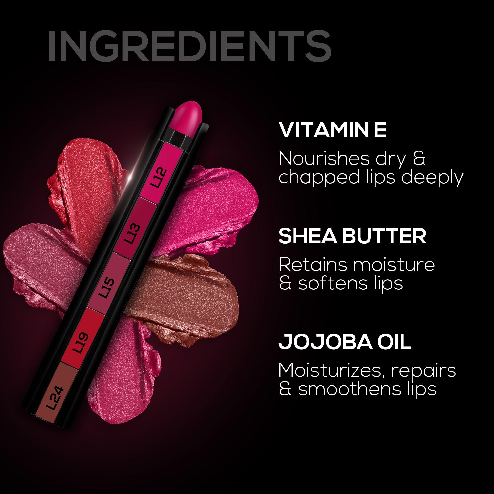 RENEE FAB 5 Glossy 5 in 1 Lipstick 7.5g - Image 3