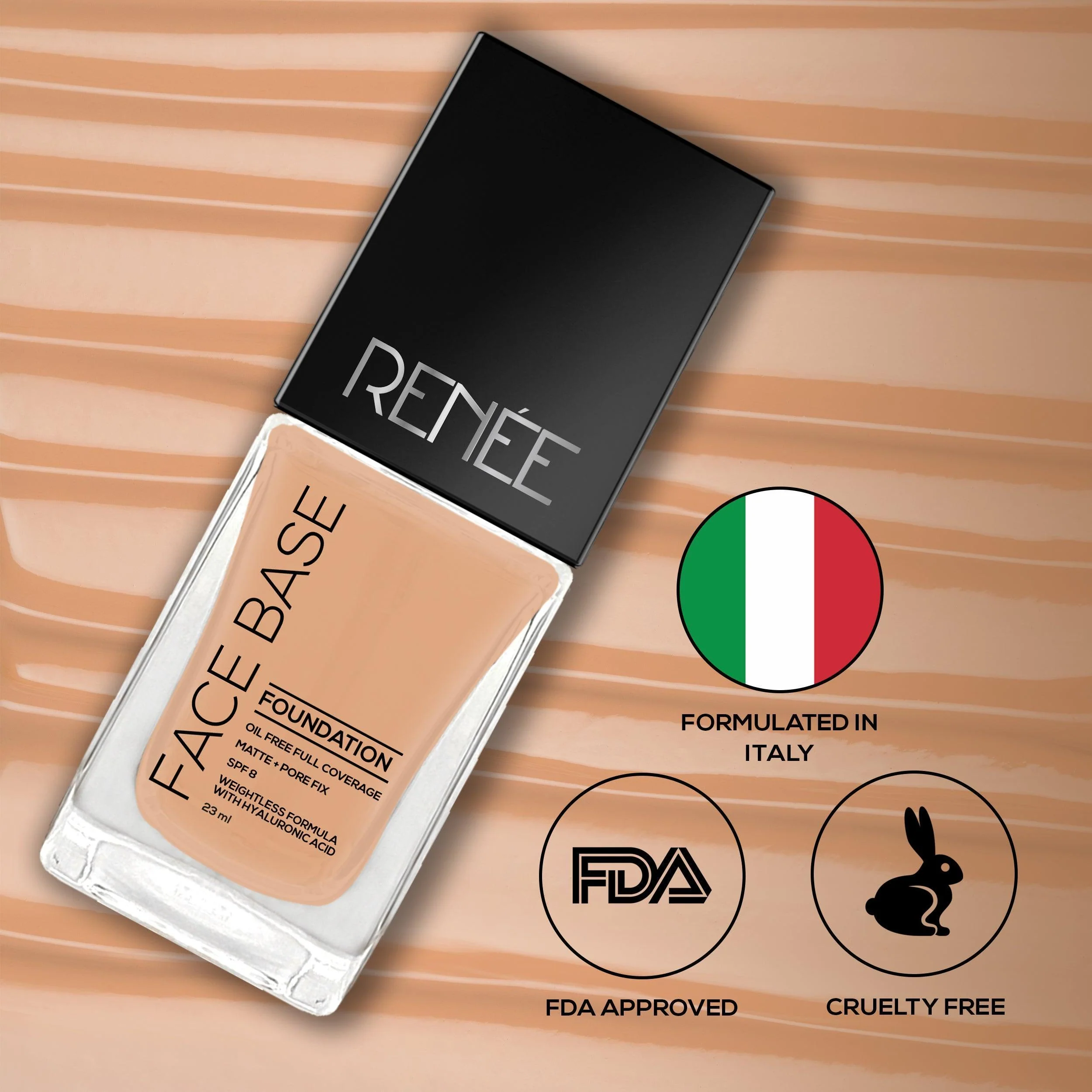 RENEE Face Base Liquid Foundation, 23 ml - Image 34