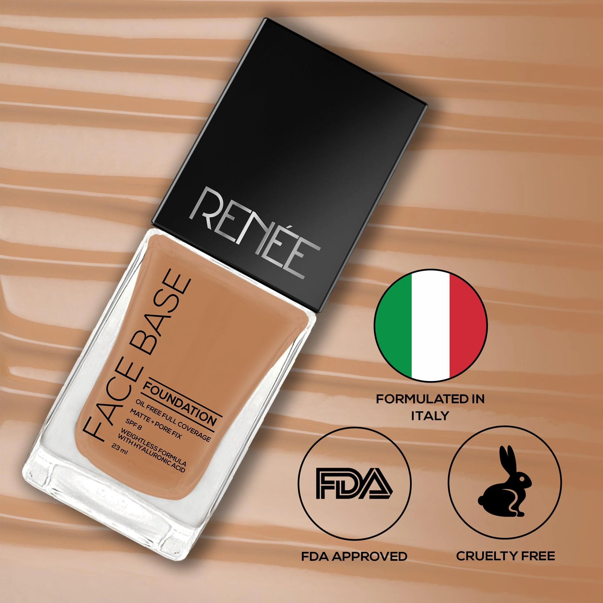 RENEE Face Base Liquid Foundation, 23 ml - Image 40