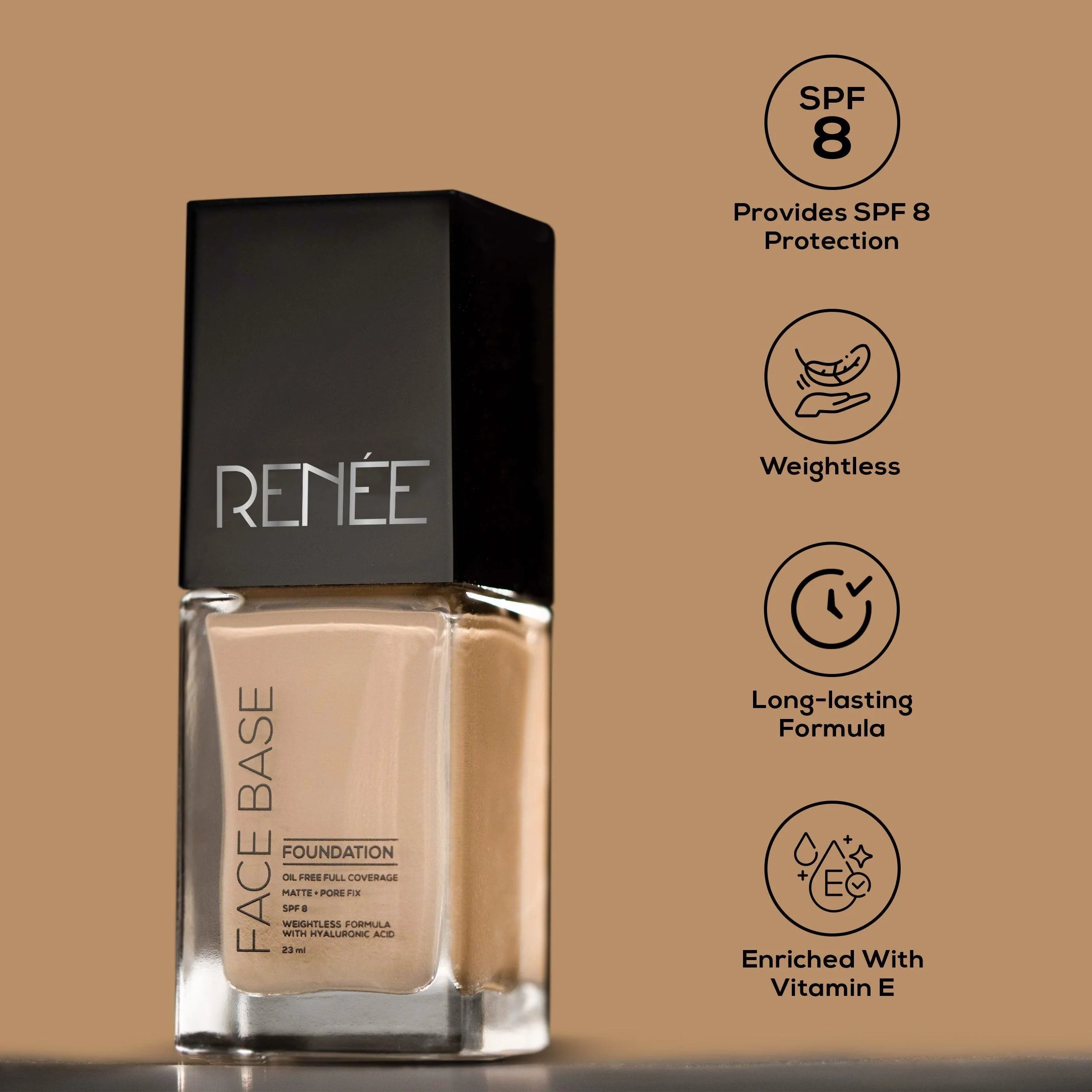 RENEE Face Base Liquid Foundation, 23 ml - Image 44