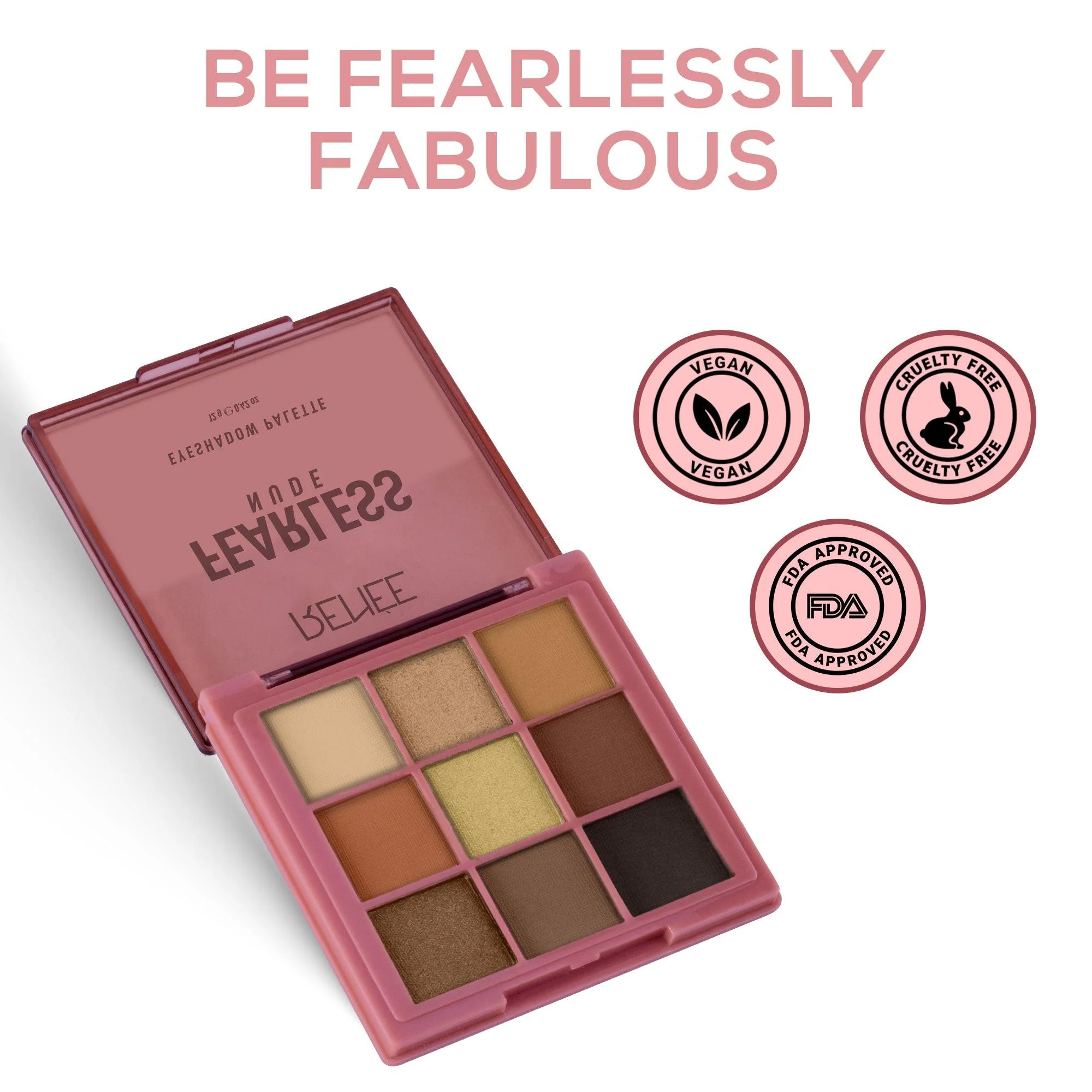 RENEE Fearless Eyeshadow Palette, 12 g - Image 19