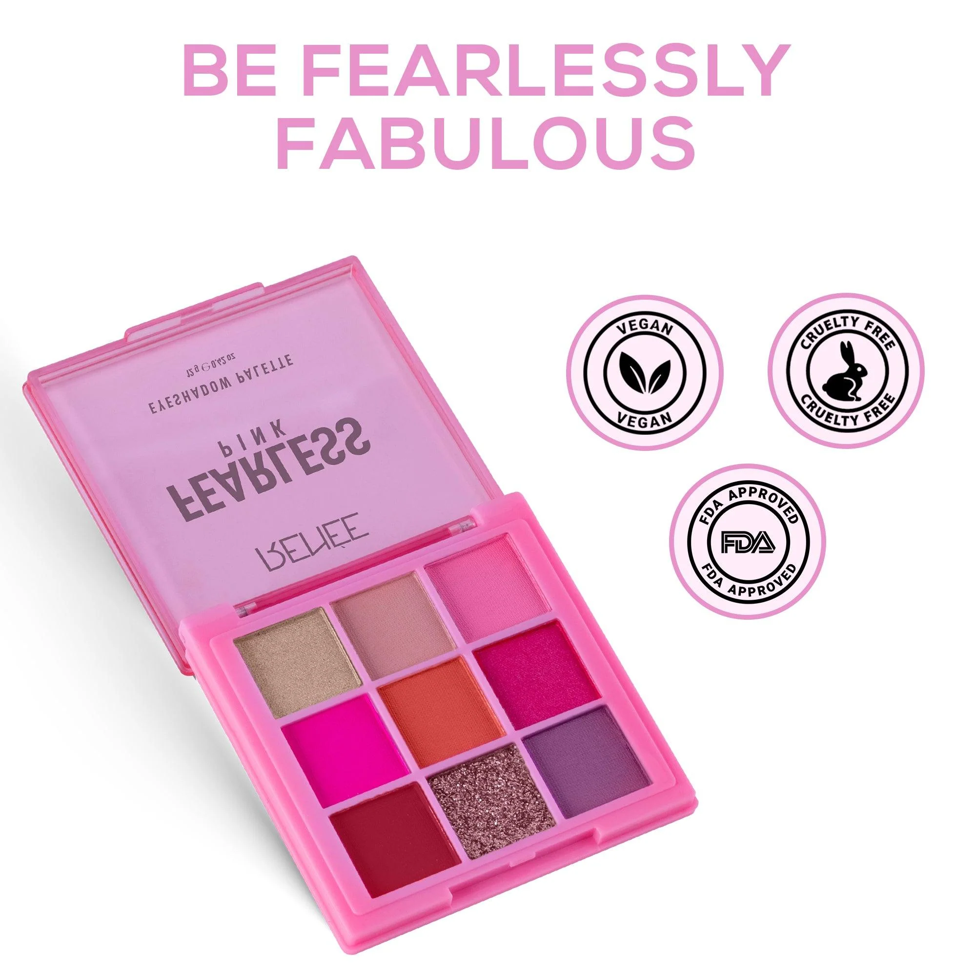 RENEE Fearless Eyeshadow Palette, 12 g - Image 3