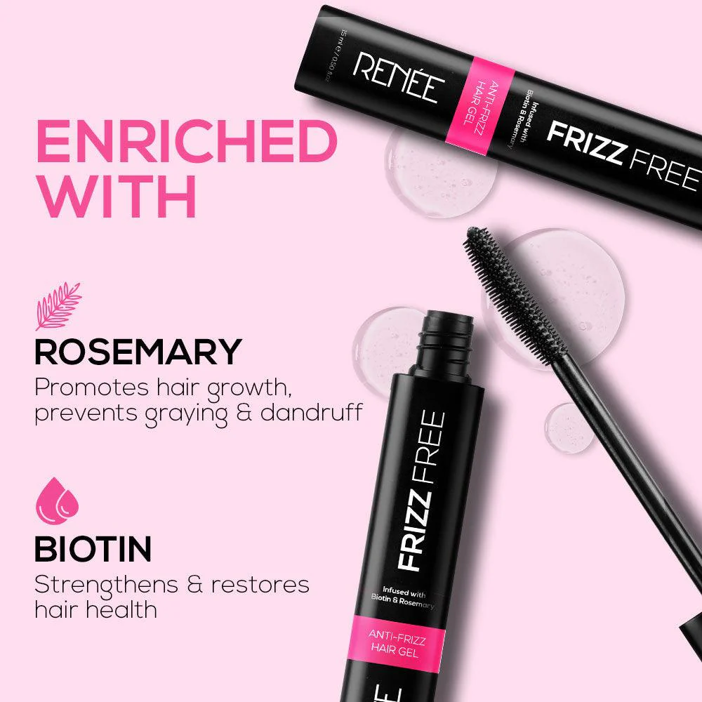 RENEE Frizz Free Anti Frizz Hair Gel, 15 ml - Image 6