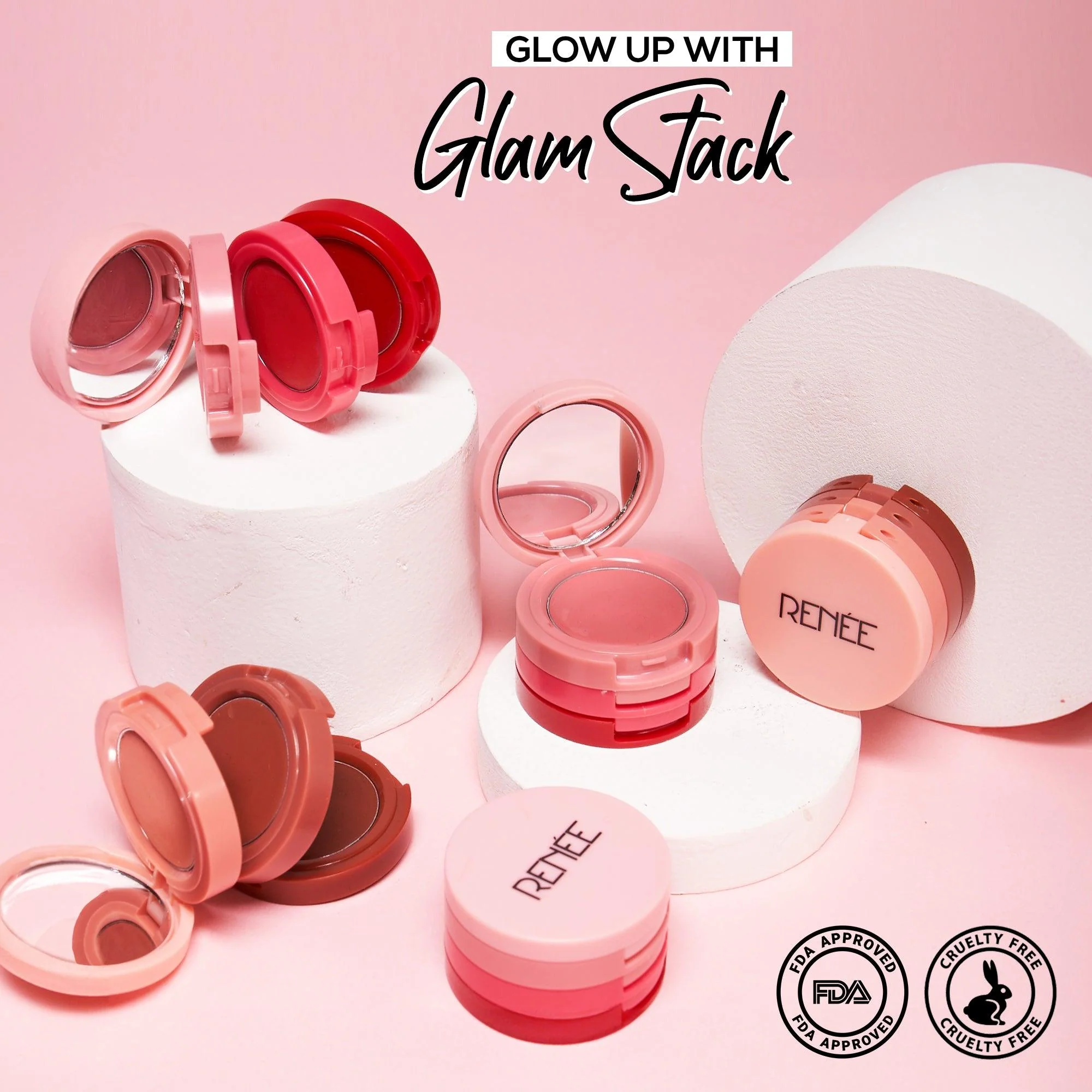 RENEE Glam Stack 3-In-1 Lip & Cheek Tint 4.5g - Image 10