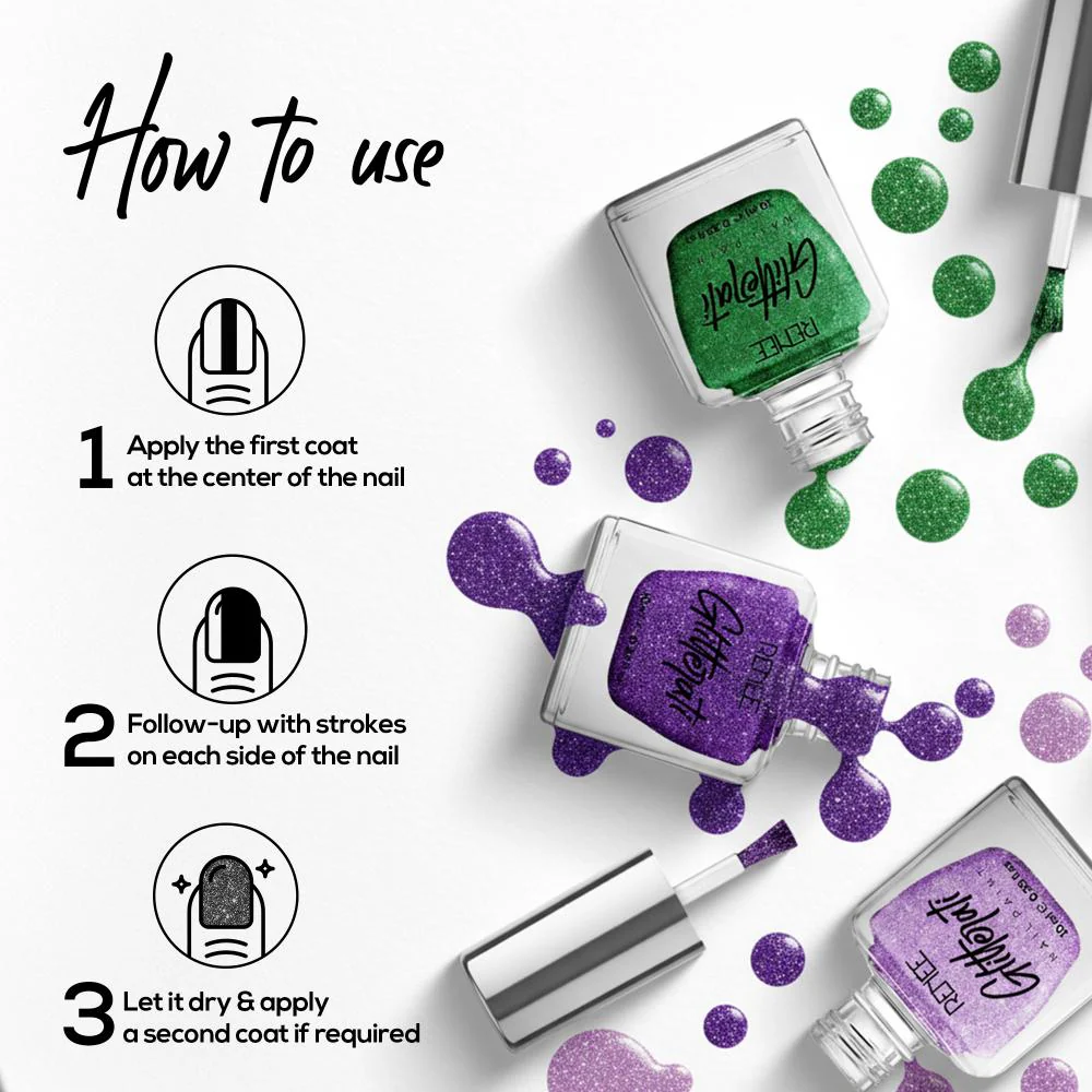 RENEE Glitterati Nail Paint 10ml - Image 94
