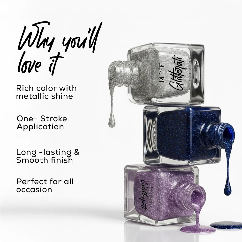 RENEE Glitterati Nail Paint 10ml - Image 98