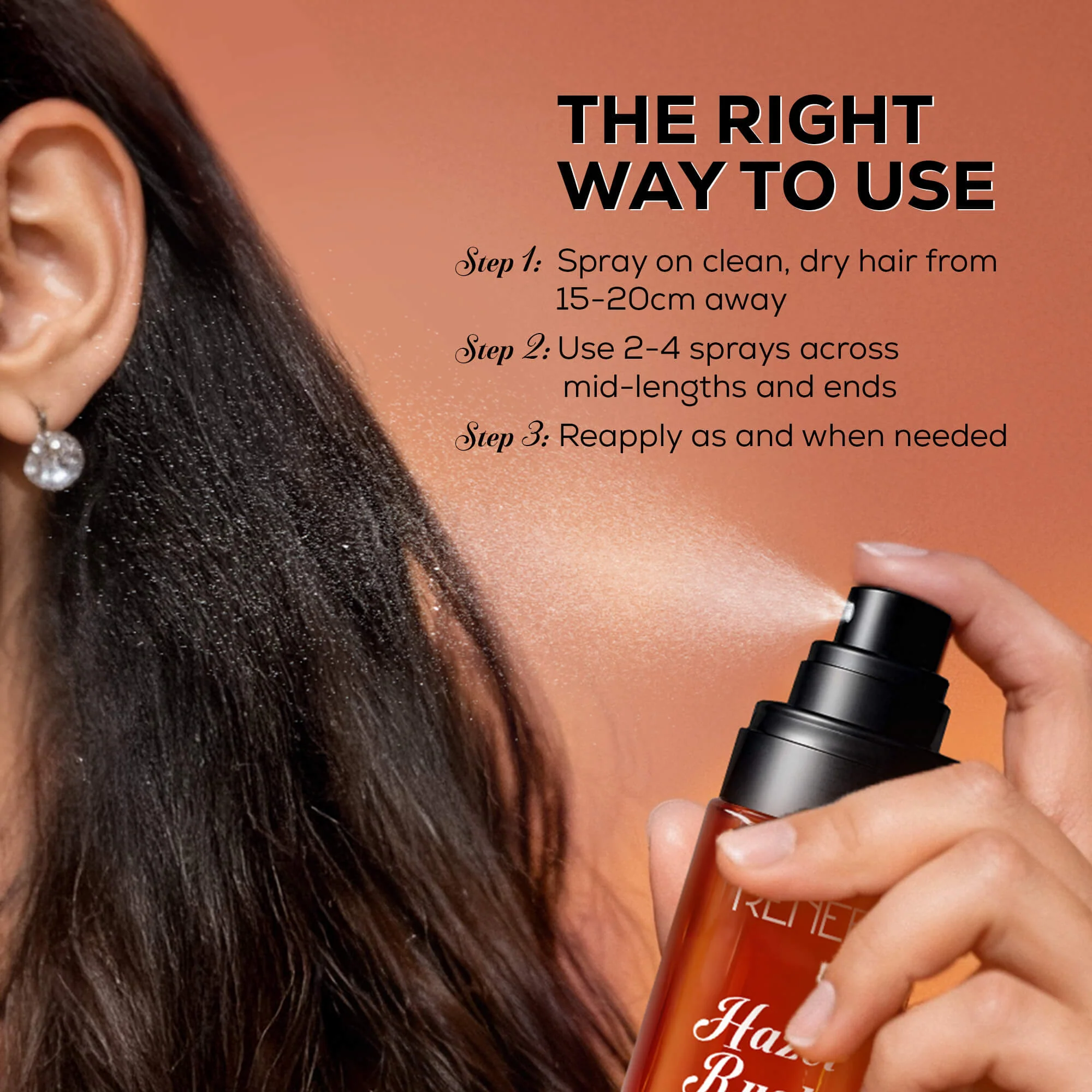 RENEE Hair Perfume Hazel Rush, With Niacinamide, Provitamin B5 - Image 5