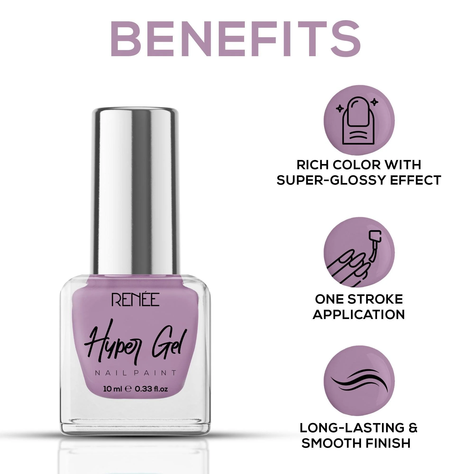 RENEE Hyper Gel Nail Paint 10ml - Image 114