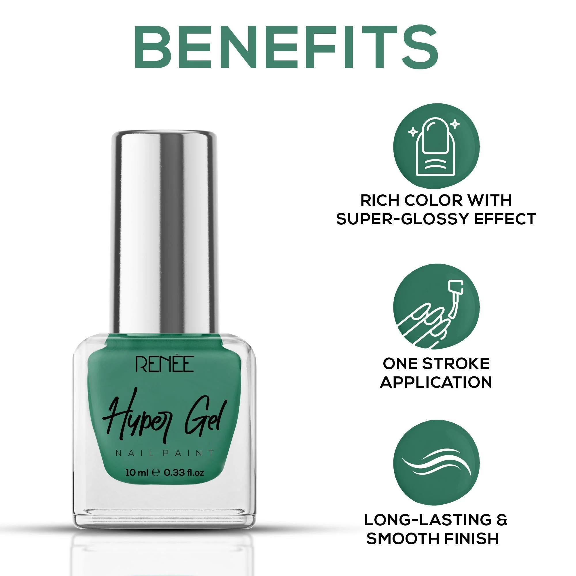 RENEE Hyper Gel Nail Paint 10ml - Image 119