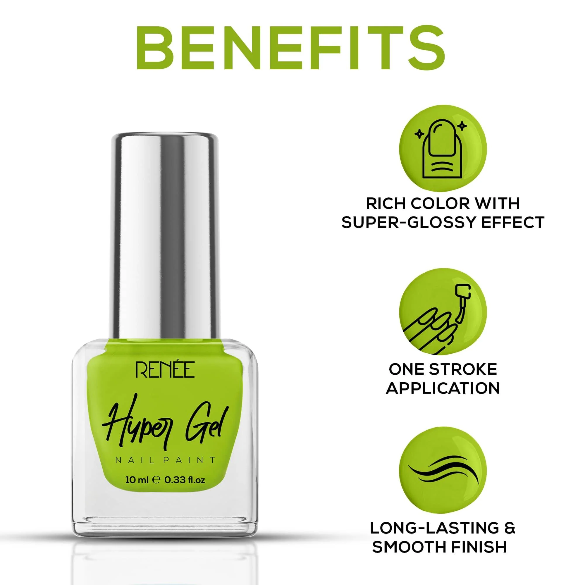 RENEE Hyper Gel Nail Paint 10ml - Image 23