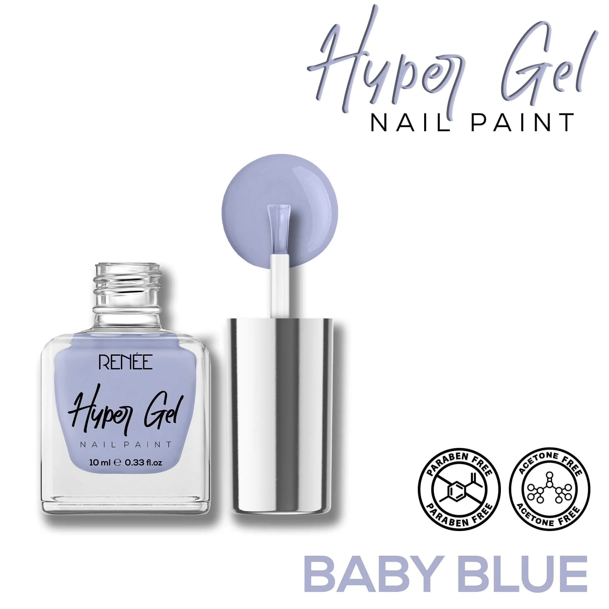 RENEE Hyper Gel Nail Paint 10ml - Image 45