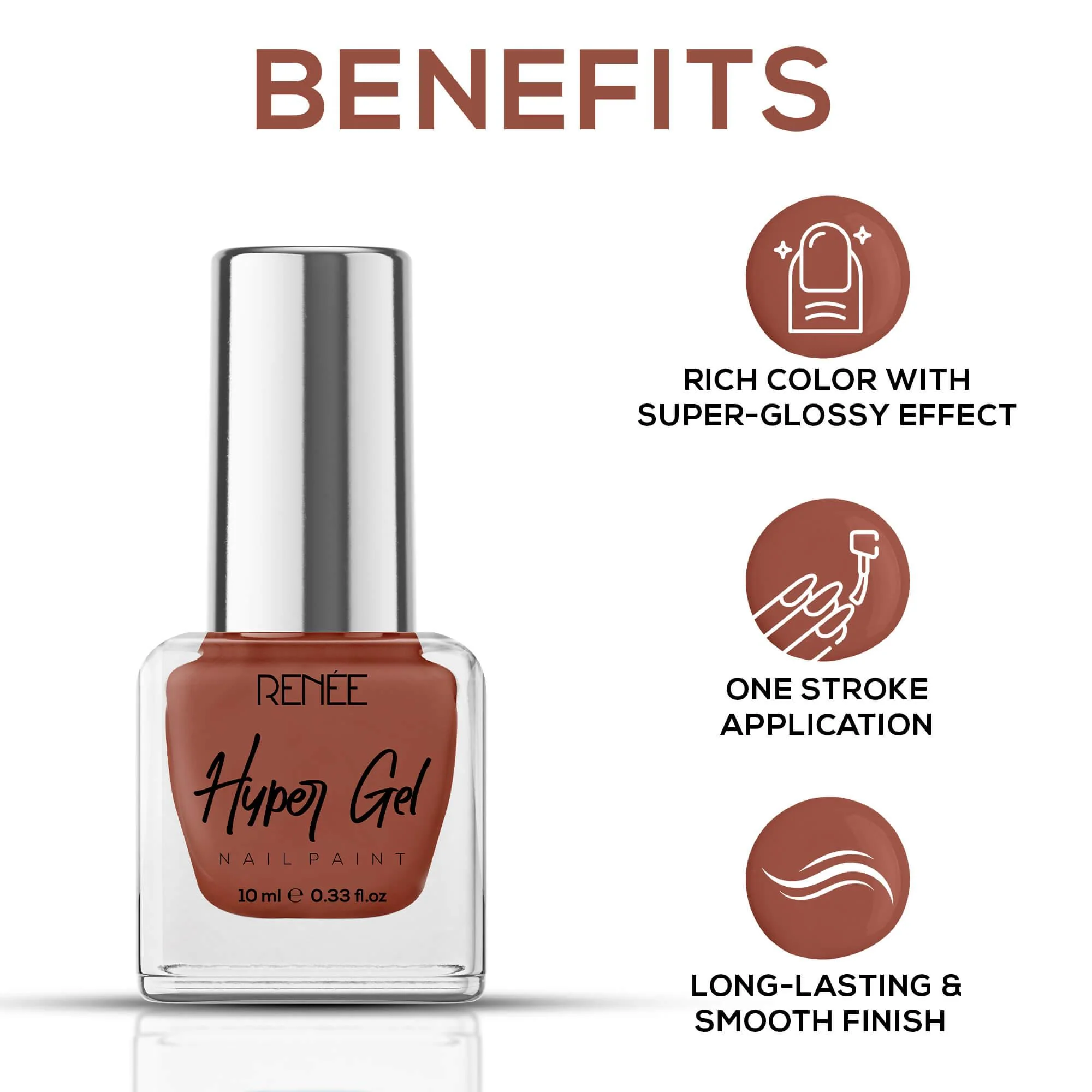 RENEE Hyper Gel Nail Paint 10ml - Image 53