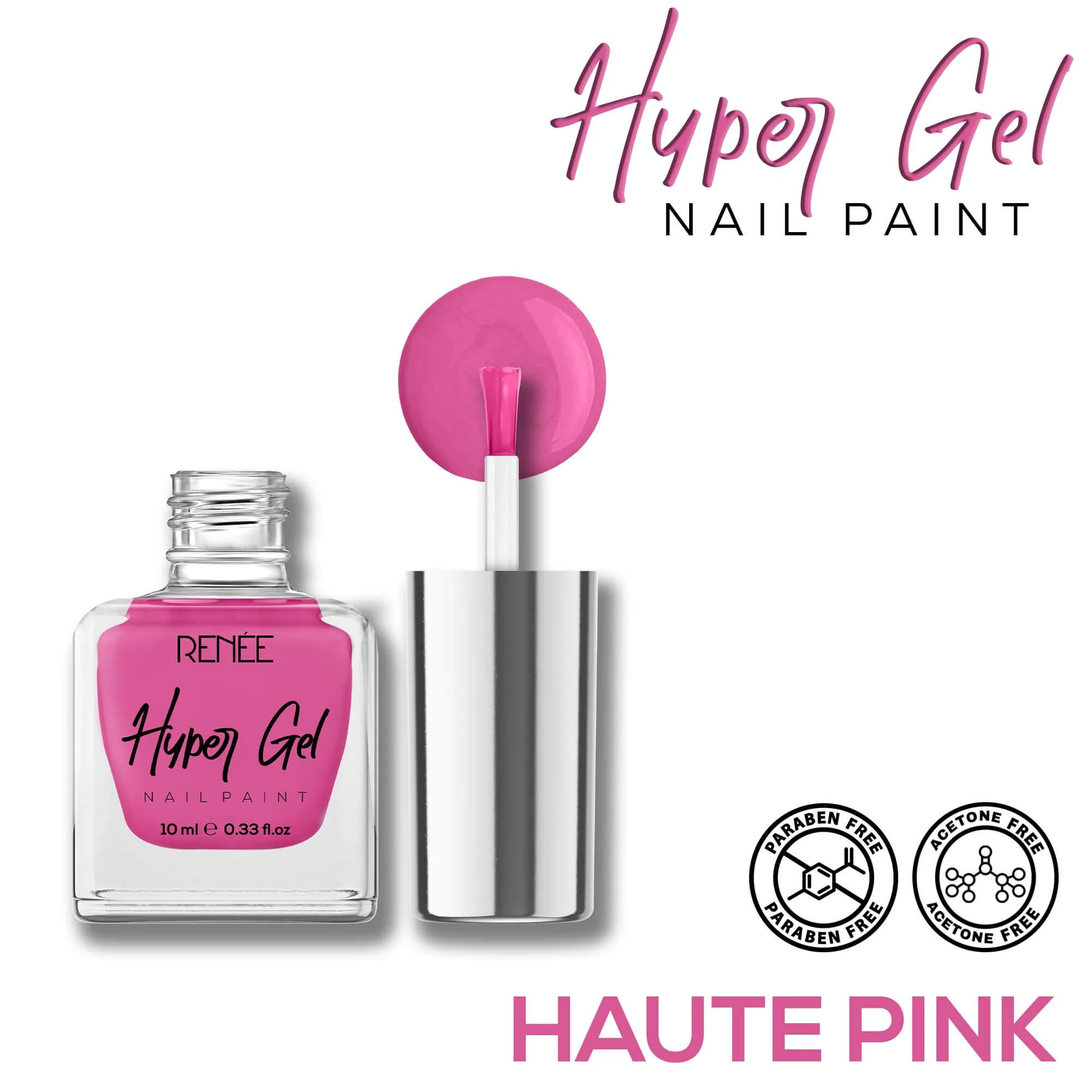 RENEE Hyper Gel Nail Paint 10ml - Image 60