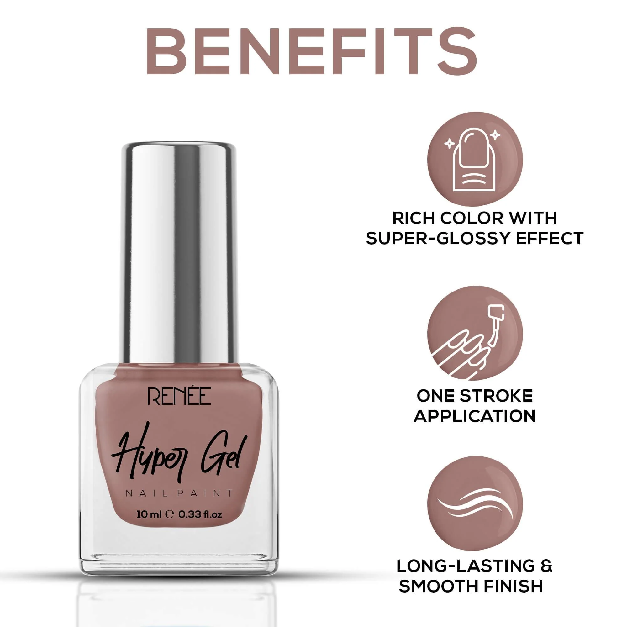 RENEE Hyper Gel Nail Paint 10ml - Image 83
