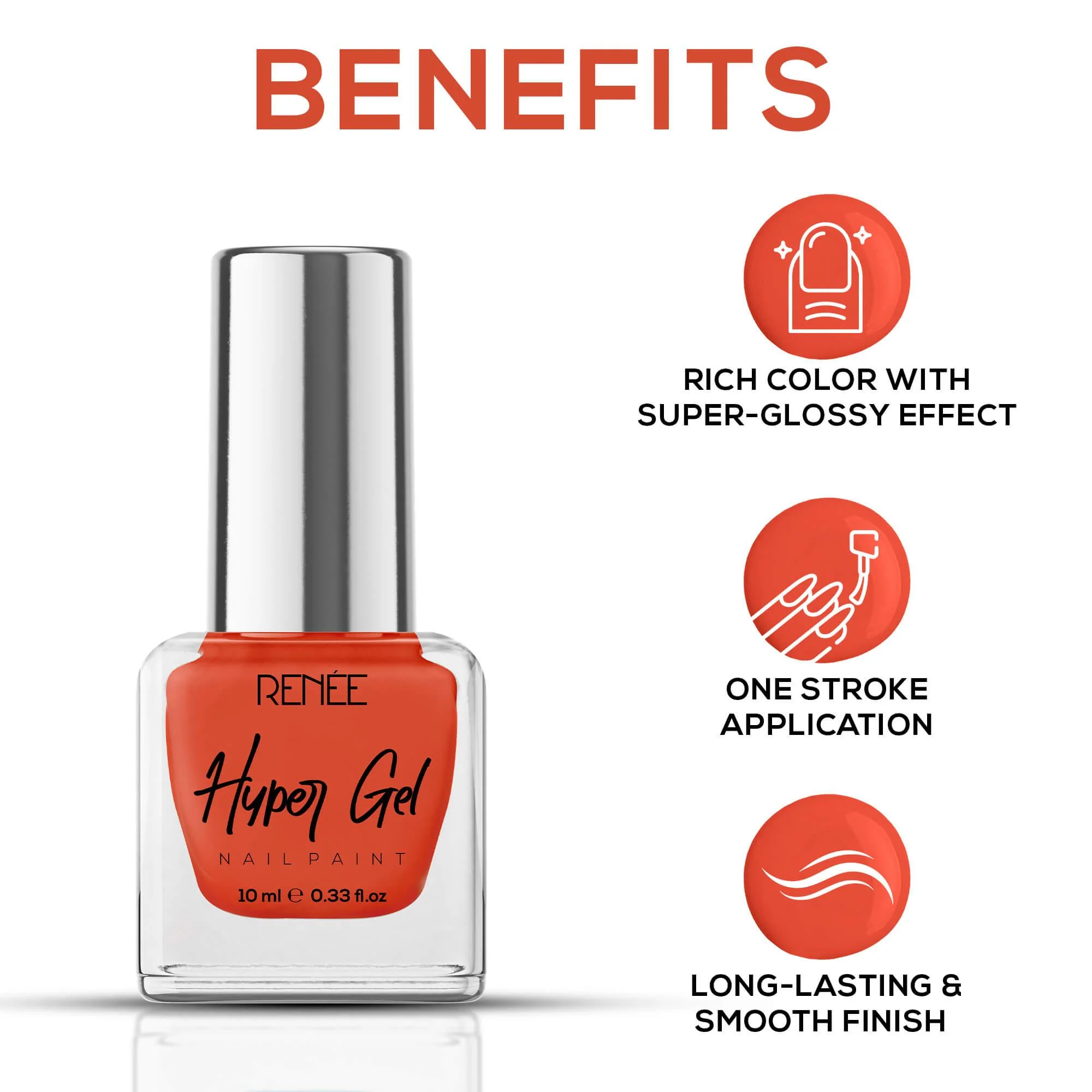 RENEE Hyper Gel Nail Paint 10ml - Image 88