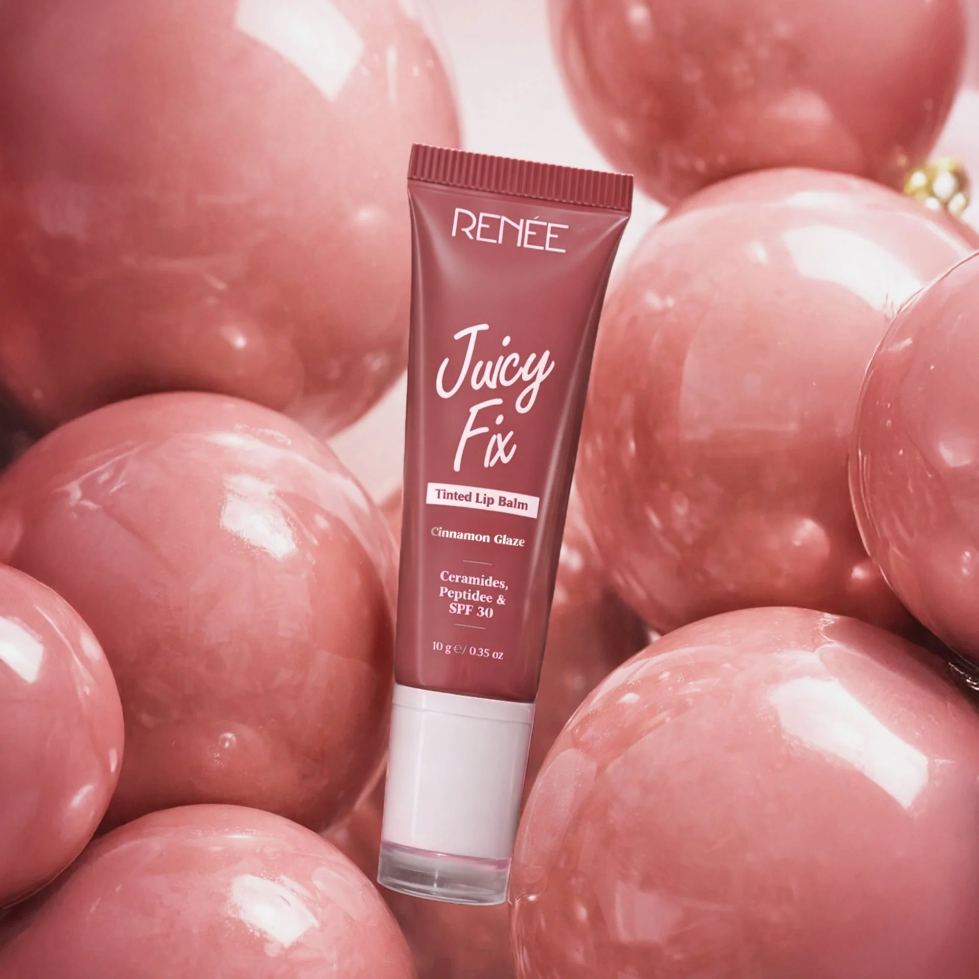 RENEE Juicy Fix Tinted Lip Balm With SPF 30, 10g - Image 11