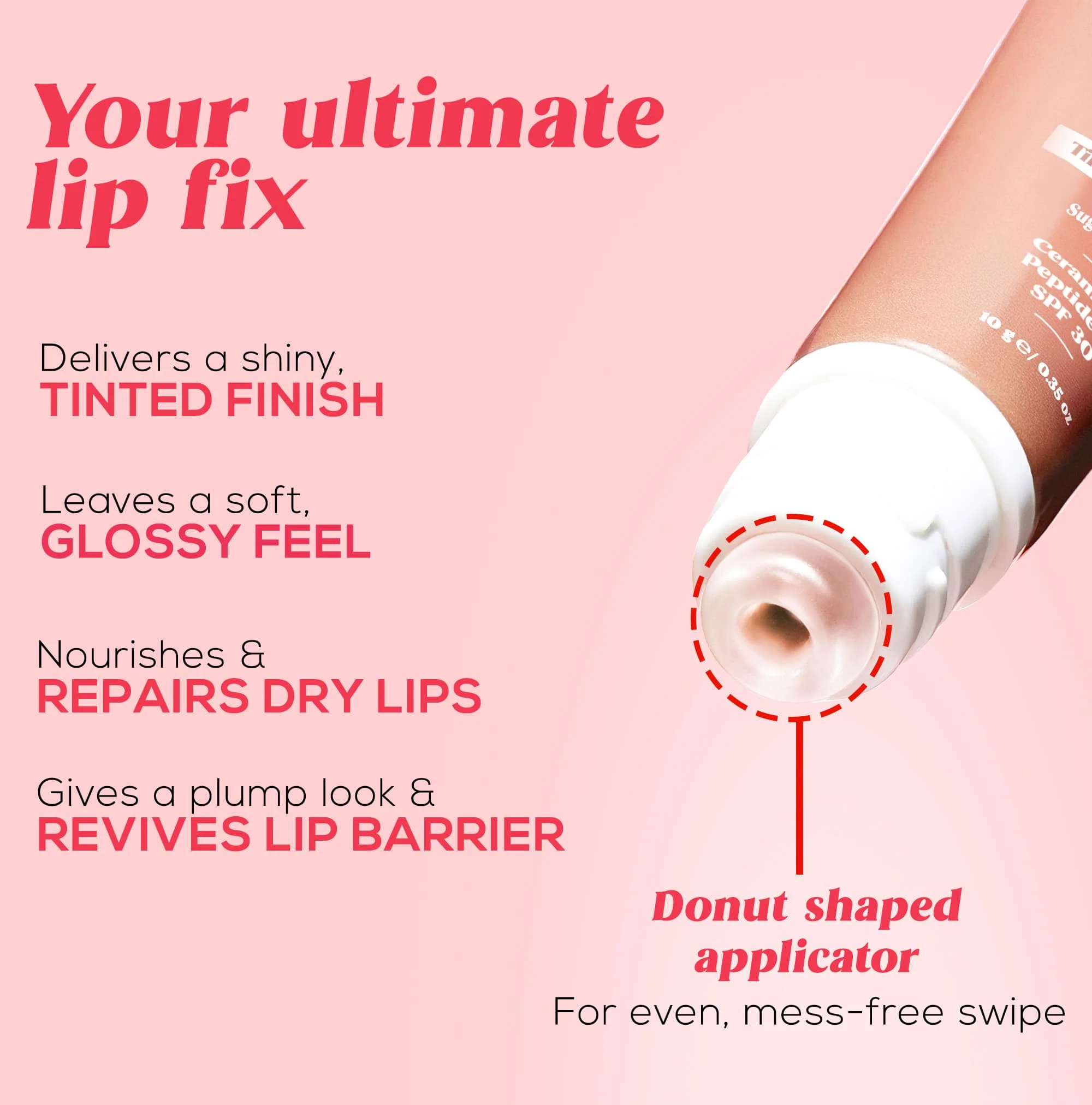 RENEE Juicy Fix Tinted Lip Balm With SPF 30, 10g - Image 33