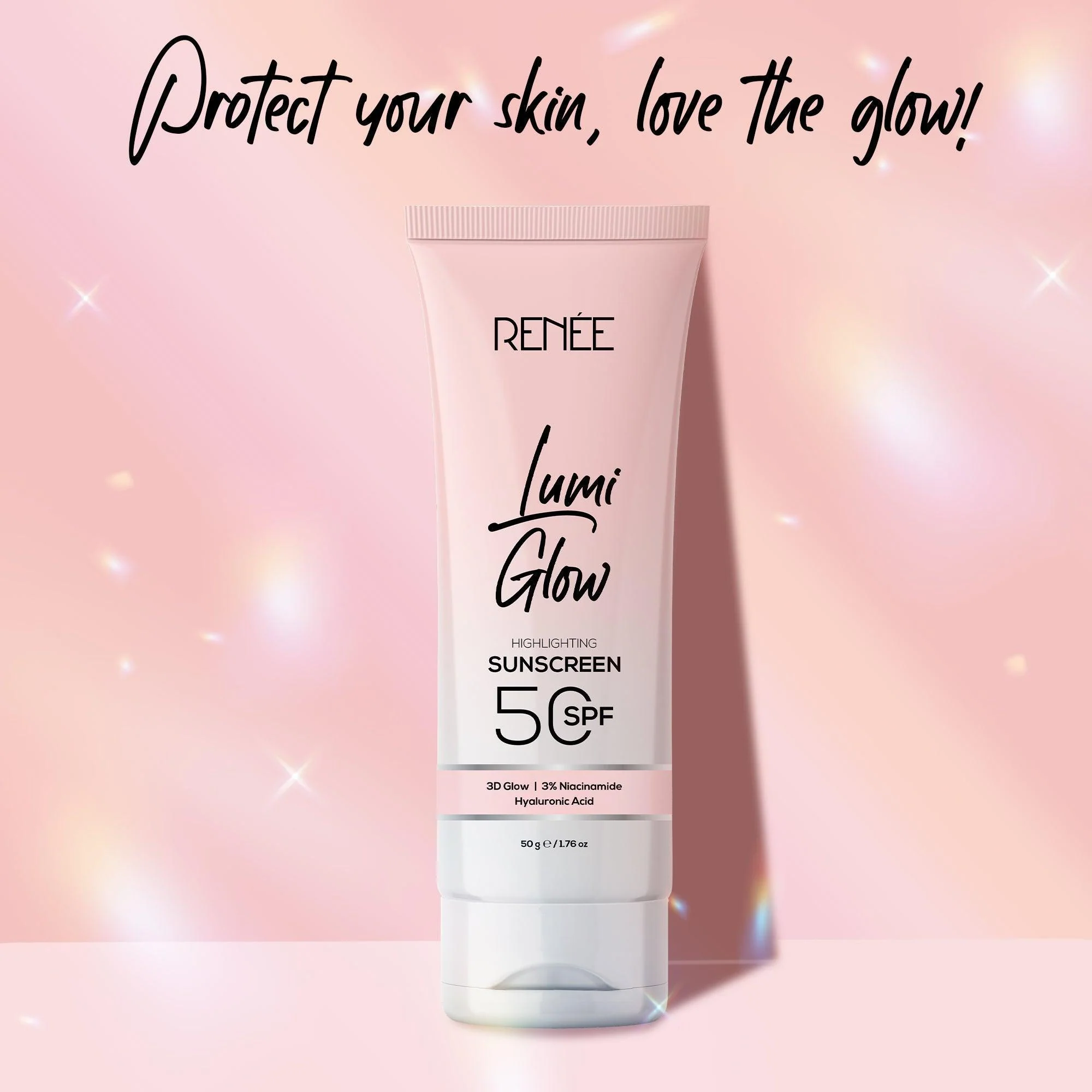 RENEE Lumi Glow Highlighting Sunscreen In-Vivo Tested SPF 50 - Image 6
