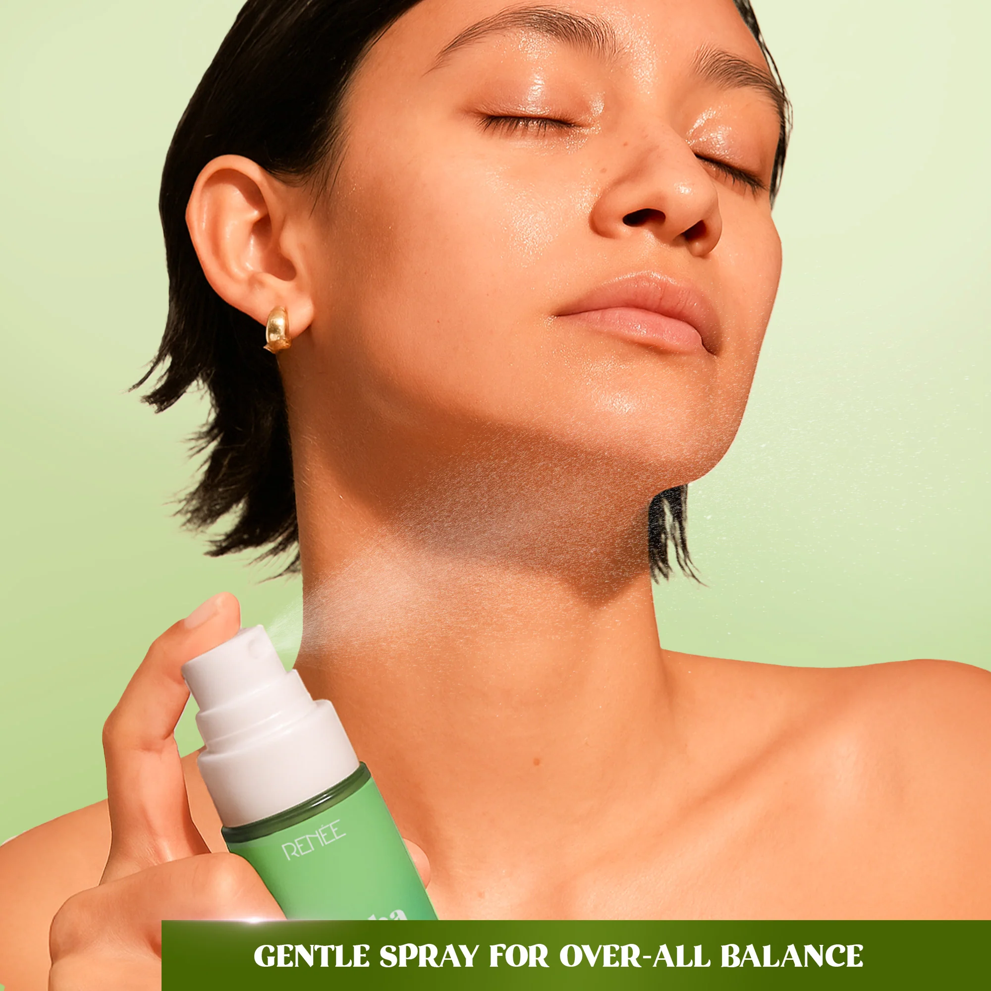 RENEE Matcha Refreshing Face Toner For Bright, Hydrated Skin - 60 ml - Image 5