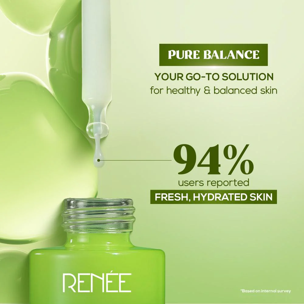 RENEE Matcha Face Serum For Hydration and Glow, 30ml - Image 5