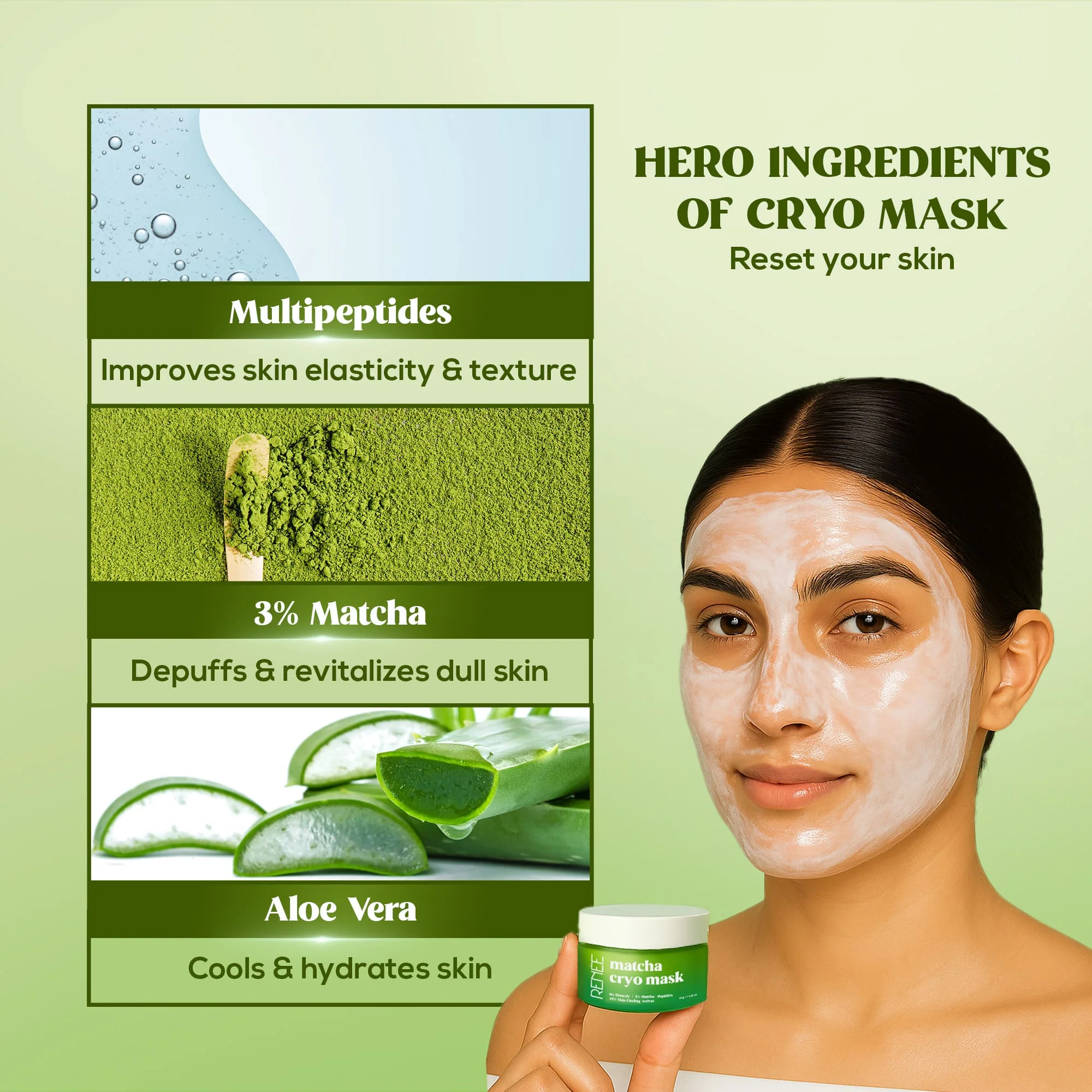 RENEE Matcha Skincare Trio - Image 5