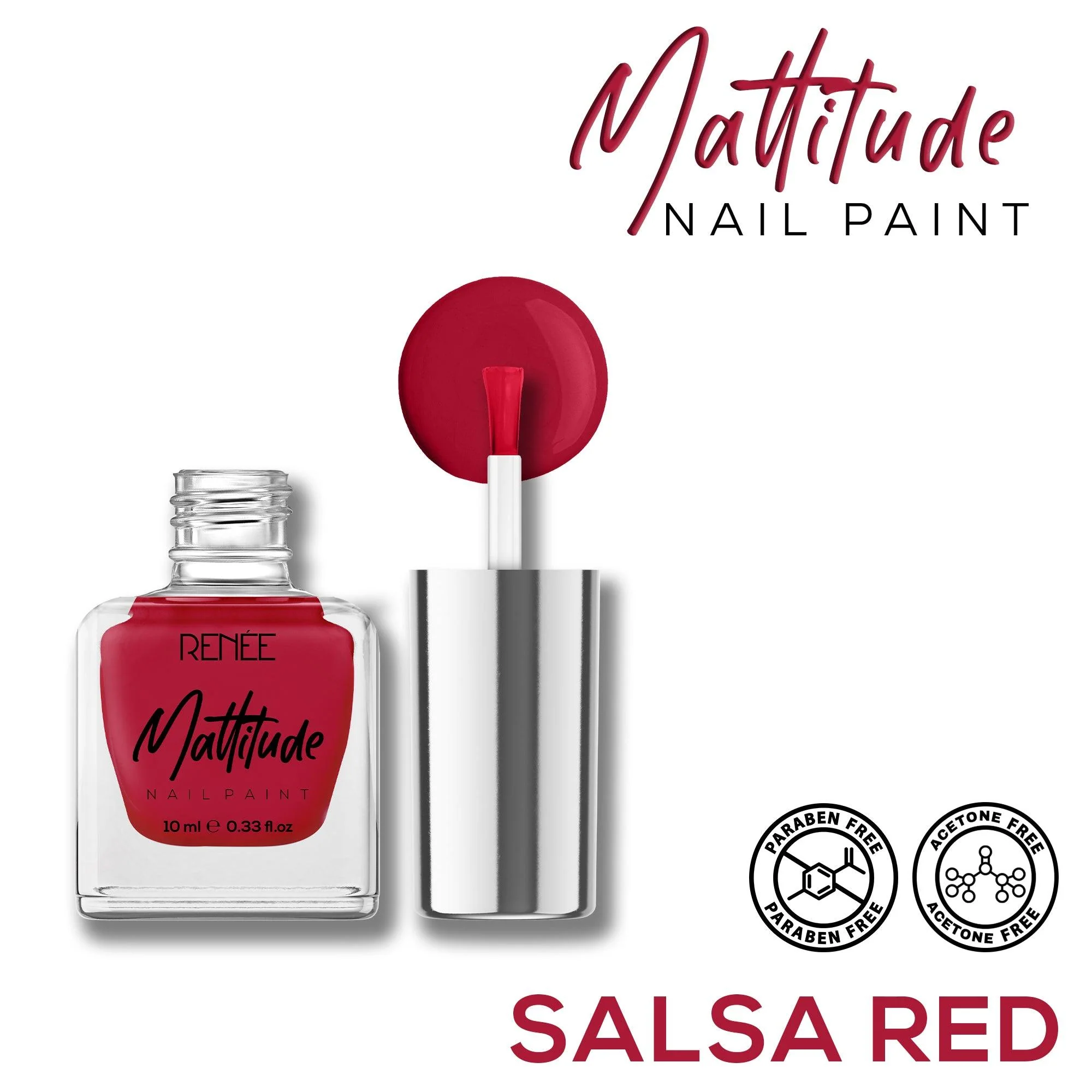 RENEE Mattitude Nail Paint 10ml - Image 15