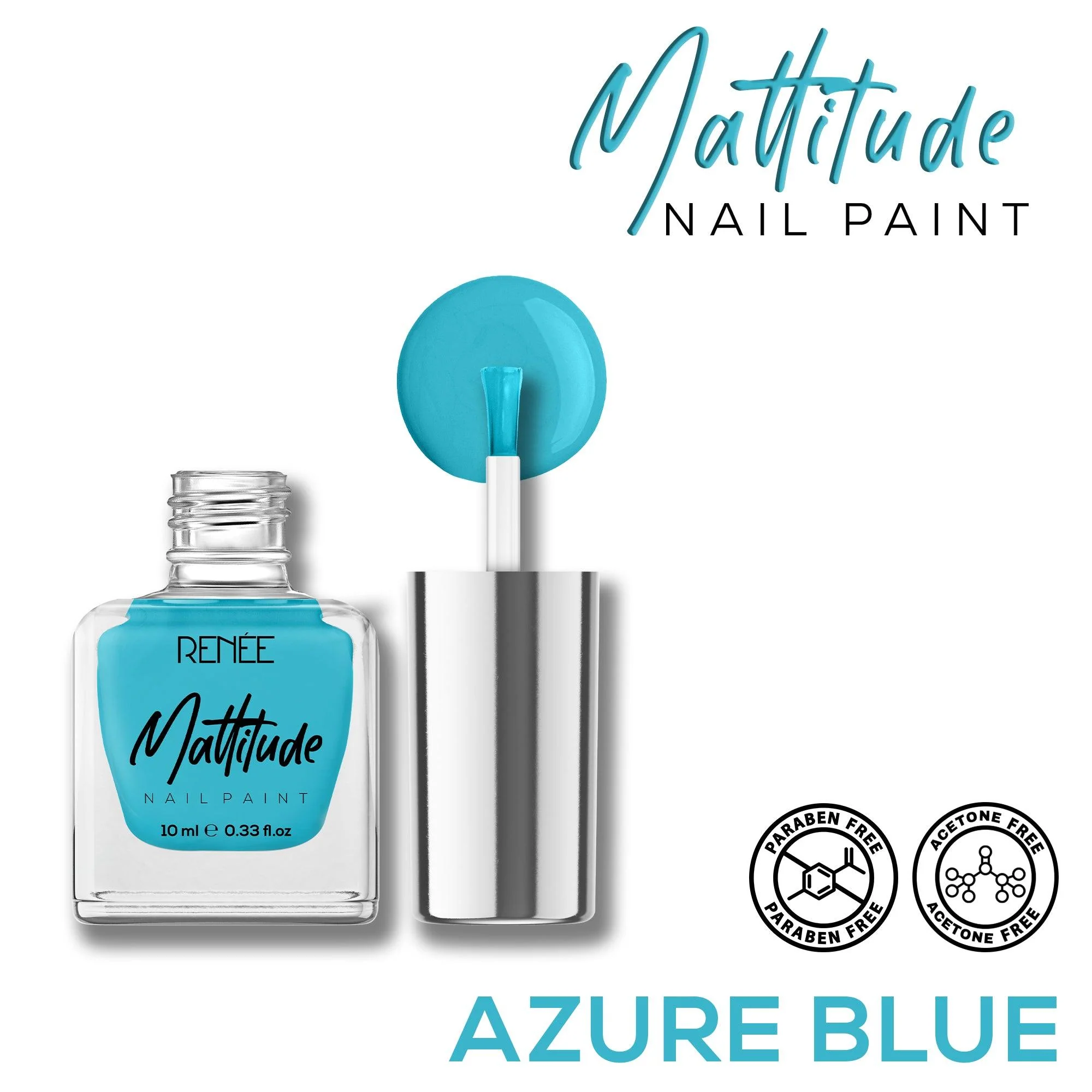 RENEE Mattitude Nail Paint 10ml - Image 30