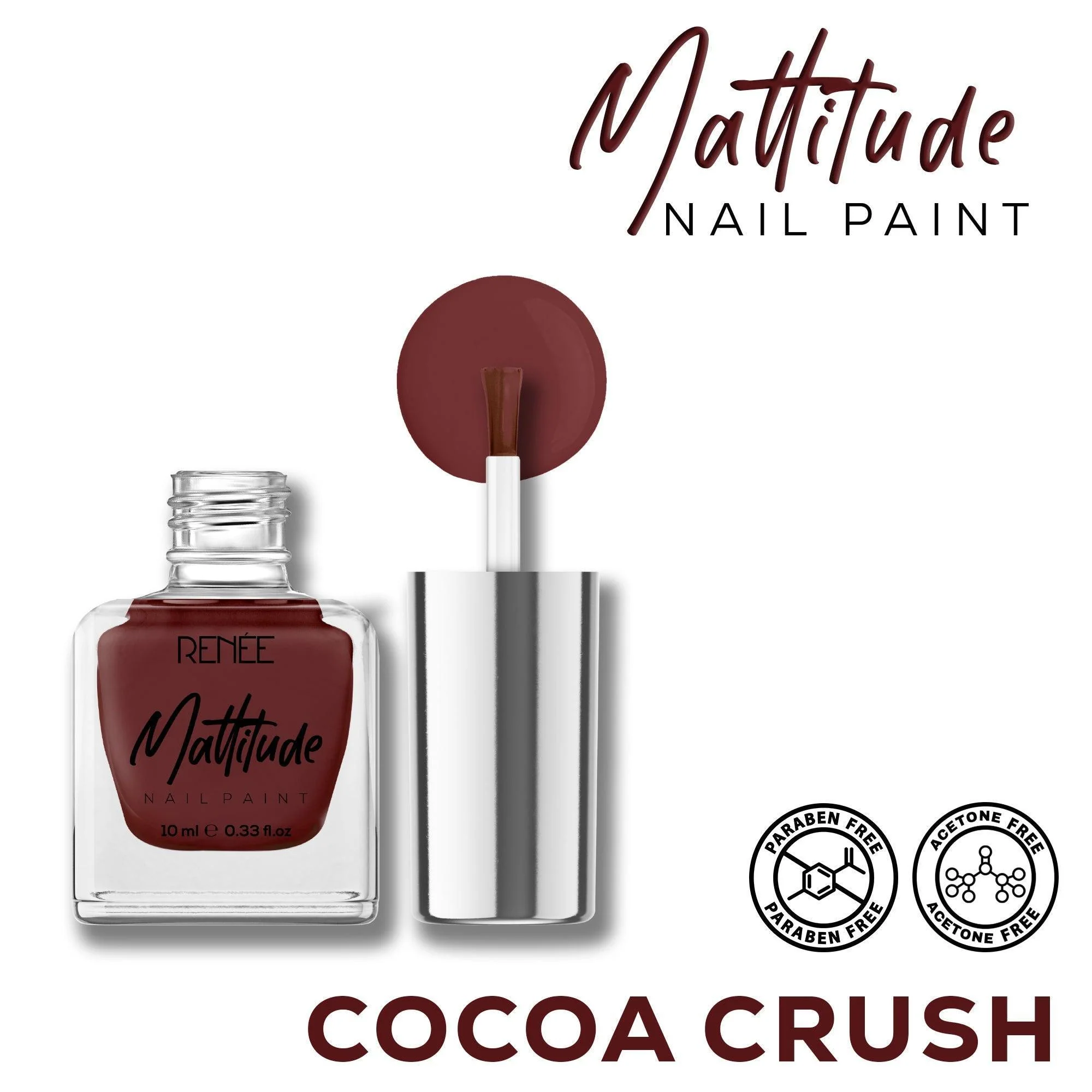 RENEE Mattitude Nail Paint 10ml - Image 76