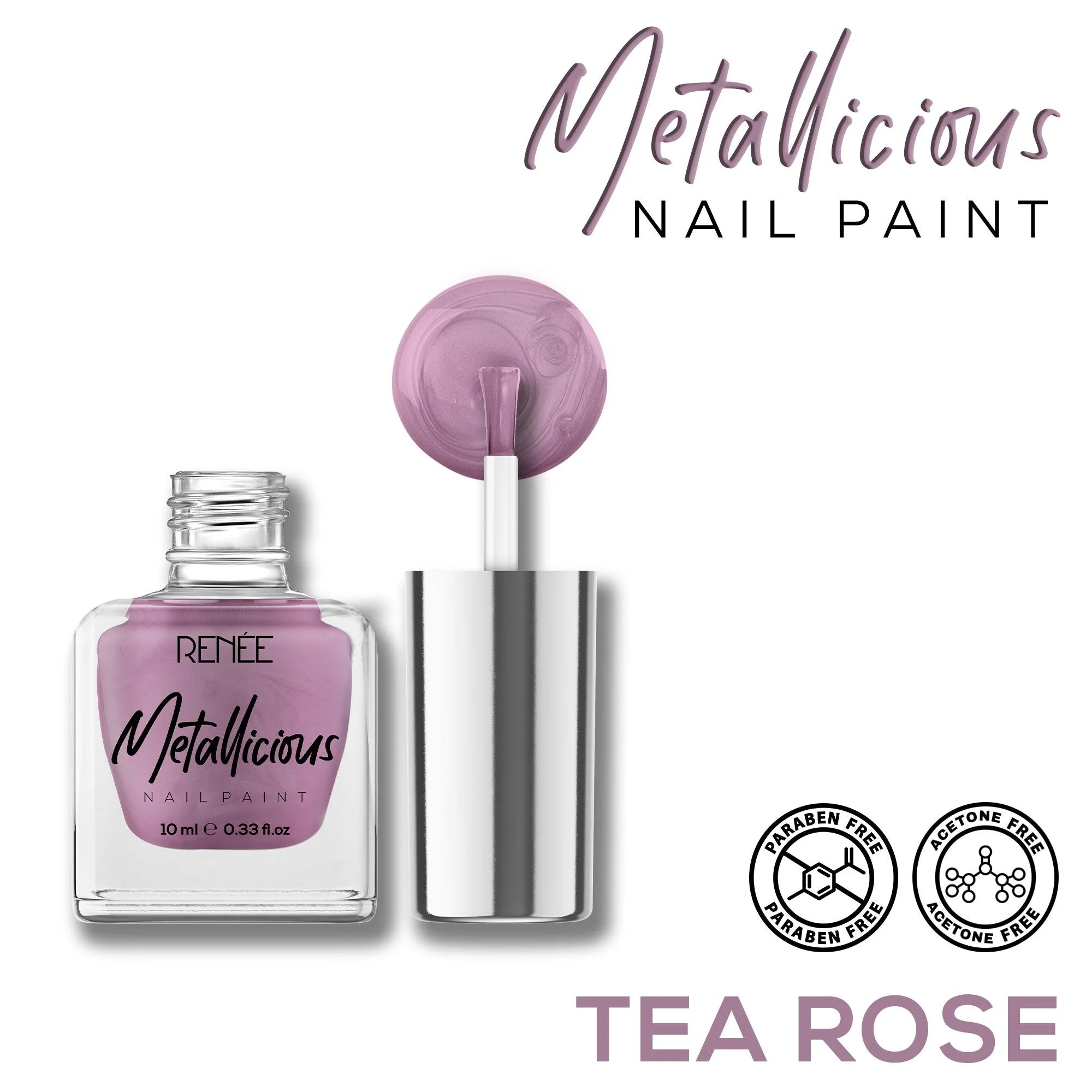 RENEE Metallicious Nail Paint 10ml - Image 10