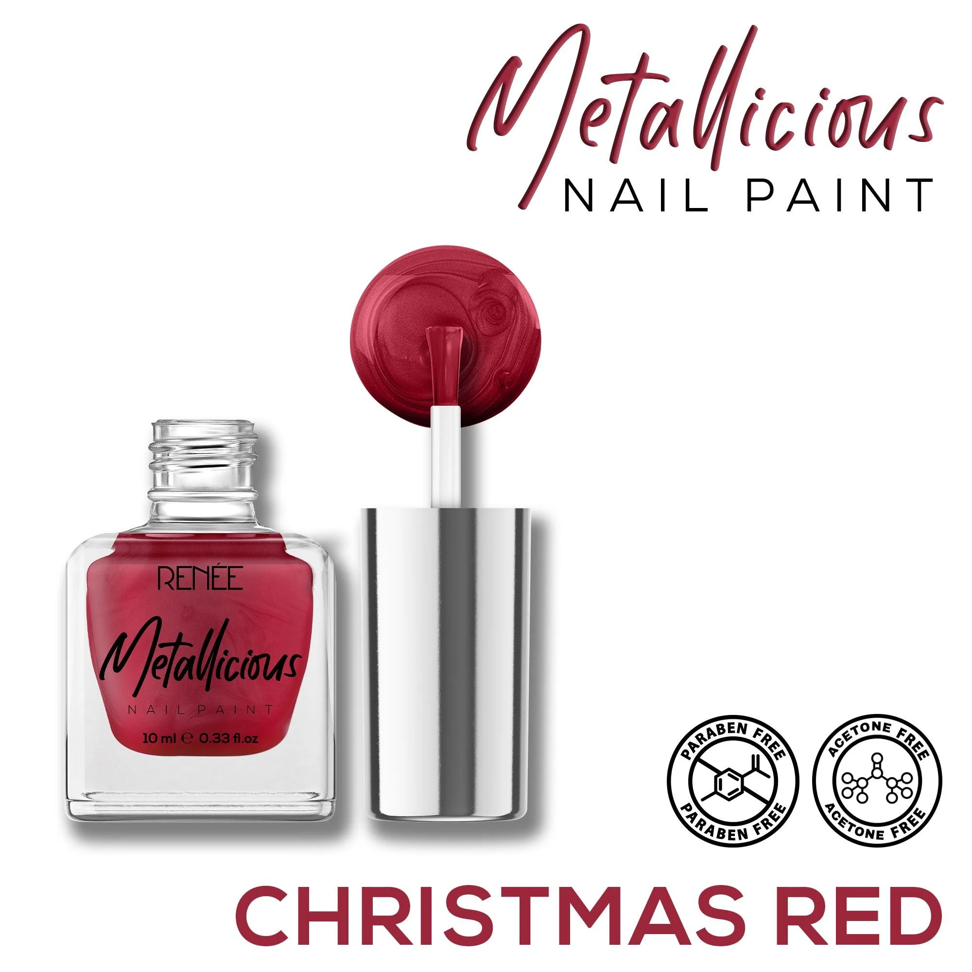 RENEE Metallicious Nail Paint 10ml - Image 35