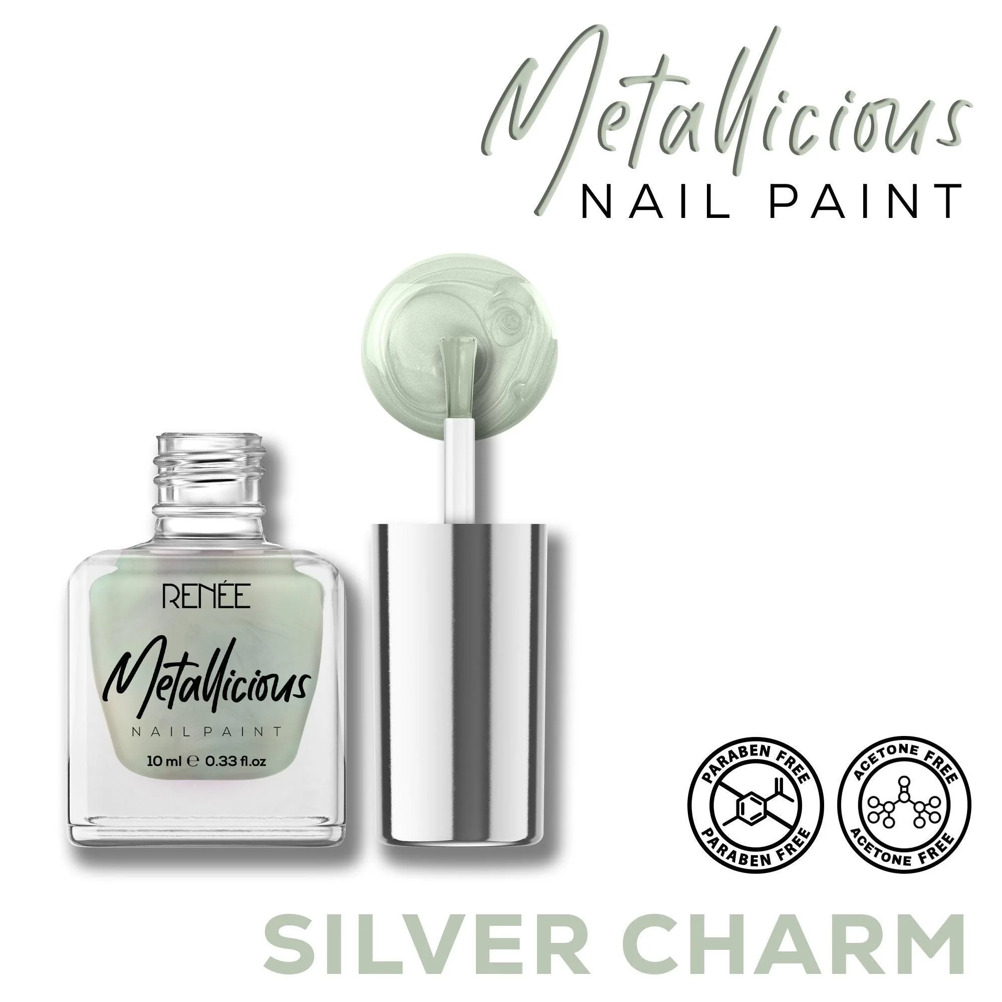 RENEE Metallicious Nail Paint 10ml - Image 66